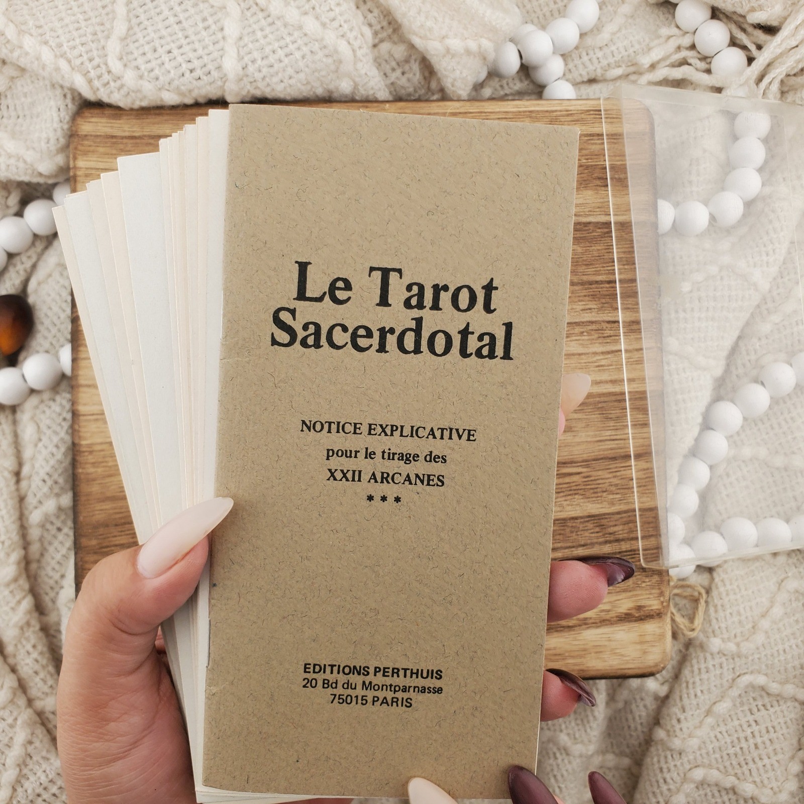 Le Tarot Sacerdotal Cards 22 Card Complete Deck