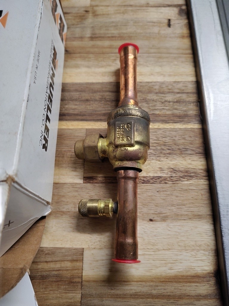NEW Mueller Ballmaster A-17461 Bi-Directional Refrigeration Ball Valve