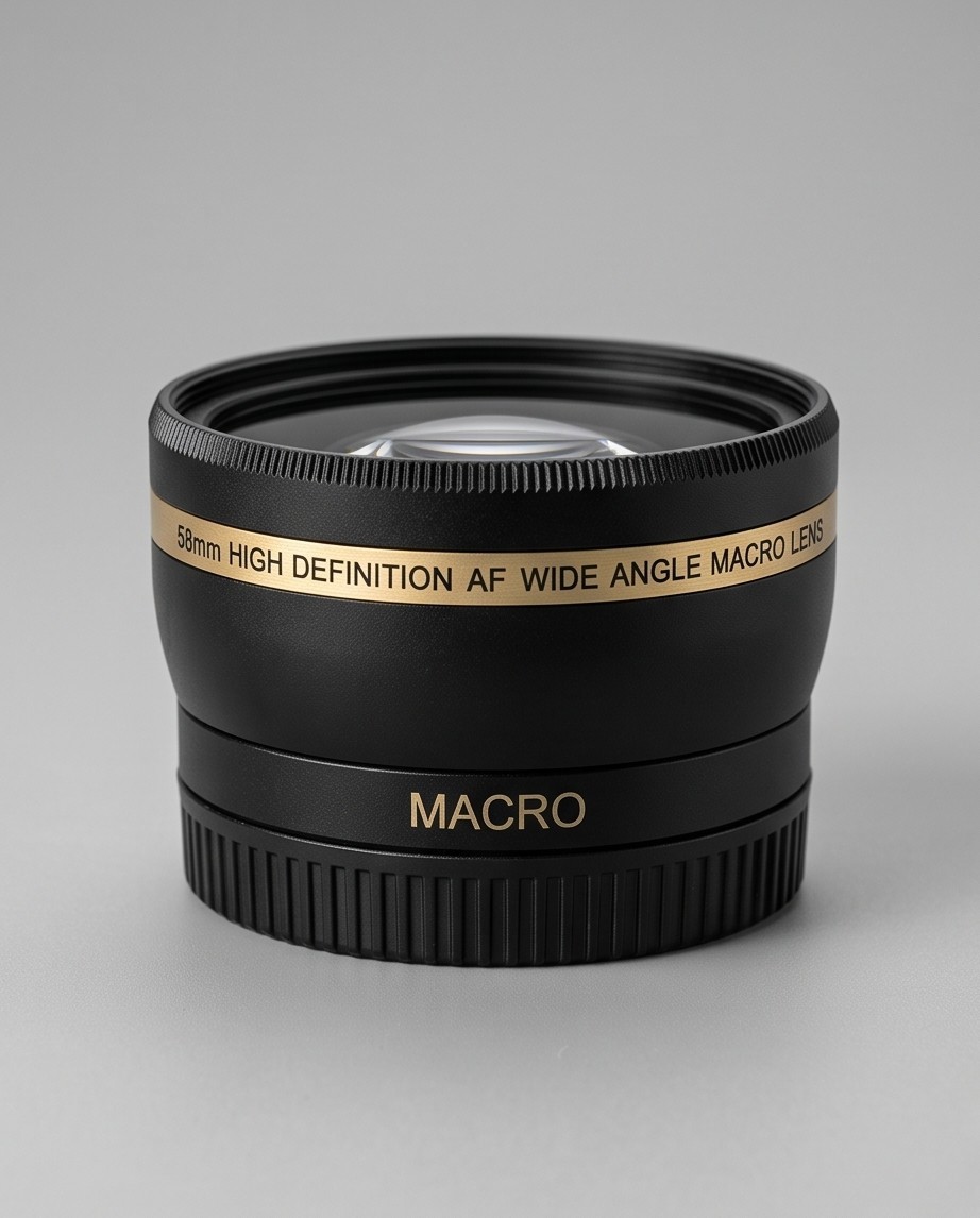 Vintage XIT HIGH DEFINITION AF WIDE ANGLE MACRO LENS (58MM). 