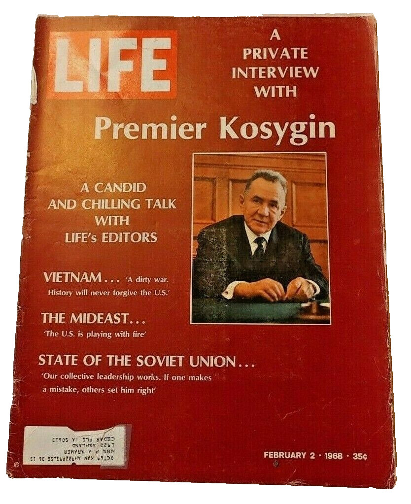 February 2, 1968 LIFE Magazine 1960\'s Old ad advertising  Feb 2 1 3