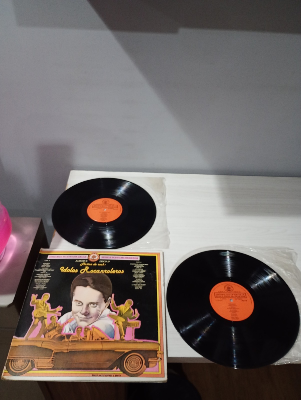 BOX SET 2 LP's VINYL JOSE JOSE ENRIQUE GUZMAN JUAN GABRIEL ANGELICA MARIA