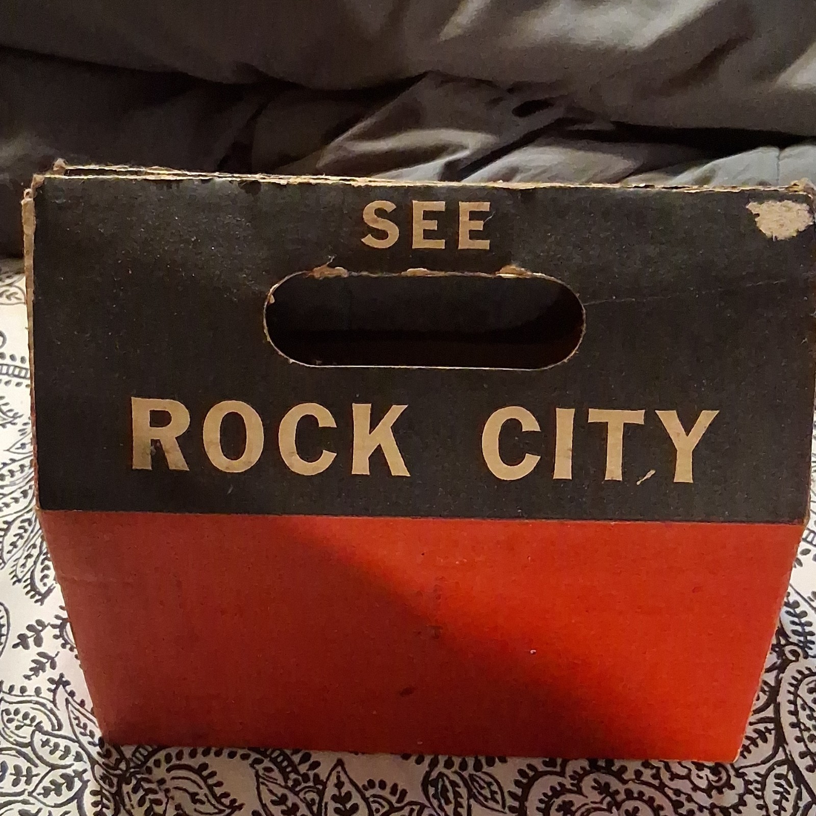 Vintage Rockcity box circa 1930-40