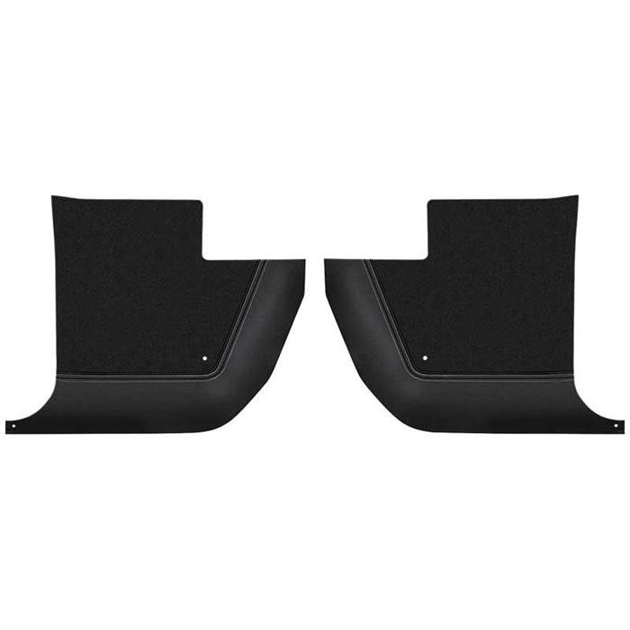 OER K3207 1967-73 Fits Mopar A-Body Black Kick Panels