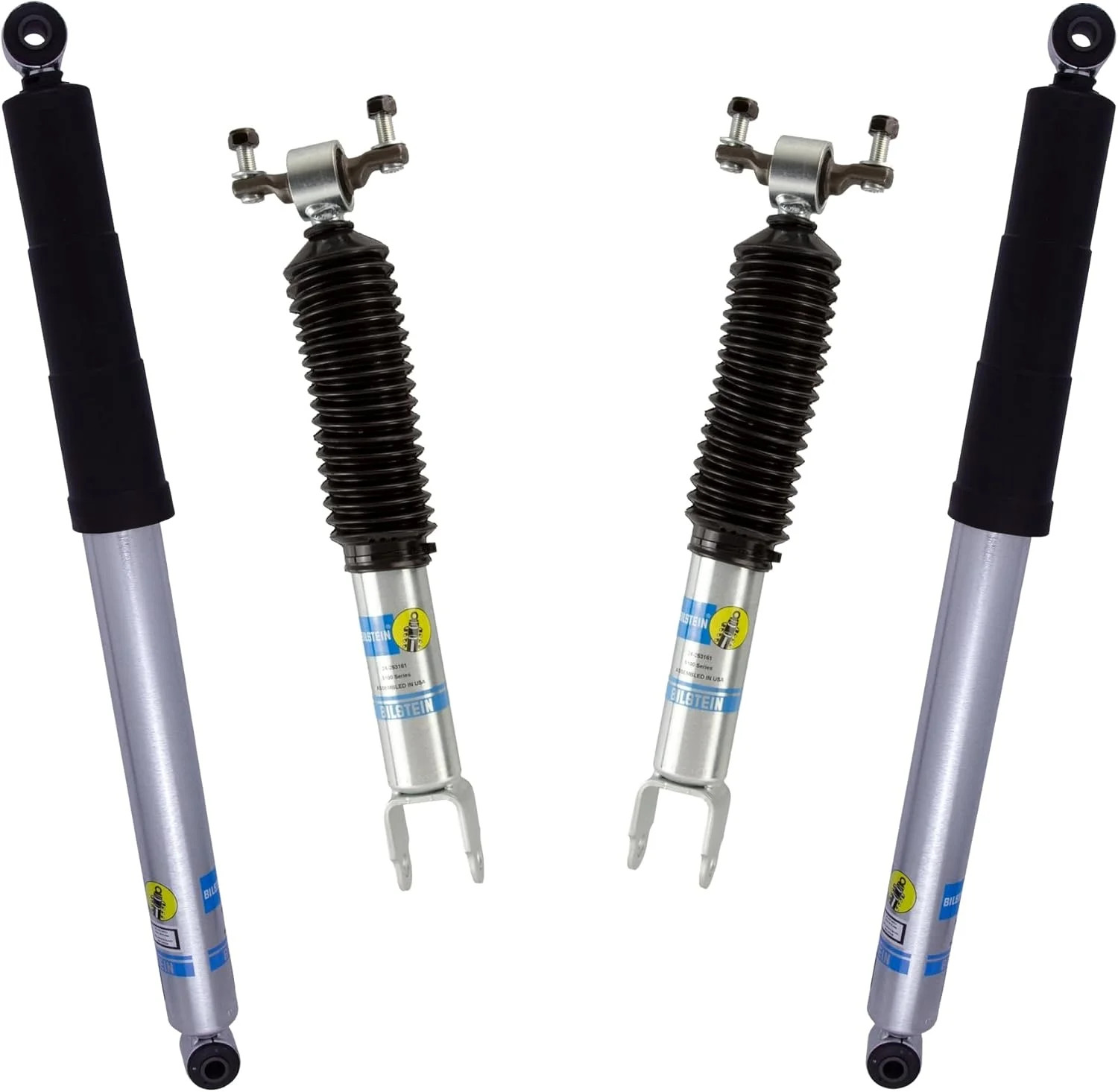 Bilstein Set of Front and Rear B8 5100 Series Shocks Compatible with 2011-2025 S