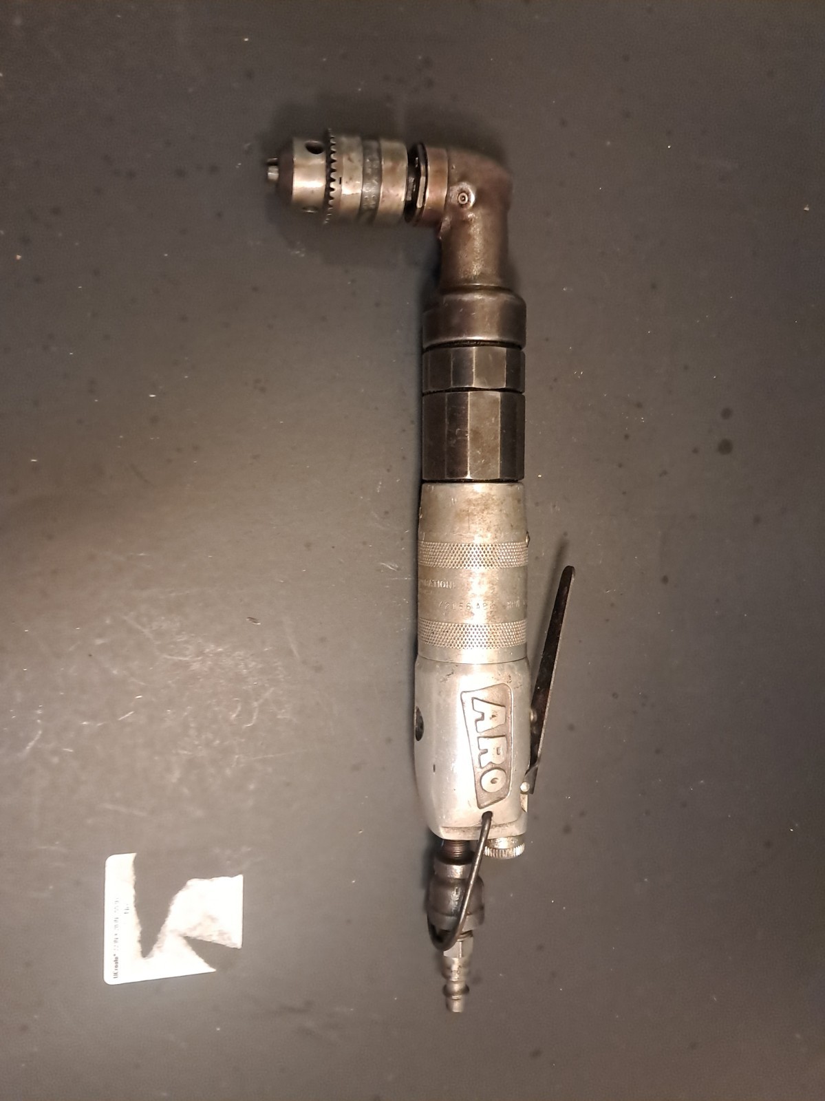 Vintage ARO Ingersoll Rand 8443-2 Heavy Duty Pneumatic Air Drill 1,000 RPM 3/8 Vintage ARO Ingersoll Rand 8443-2 Heavy Duty Pneumatic Air Drill 1,000 RPM 3/8