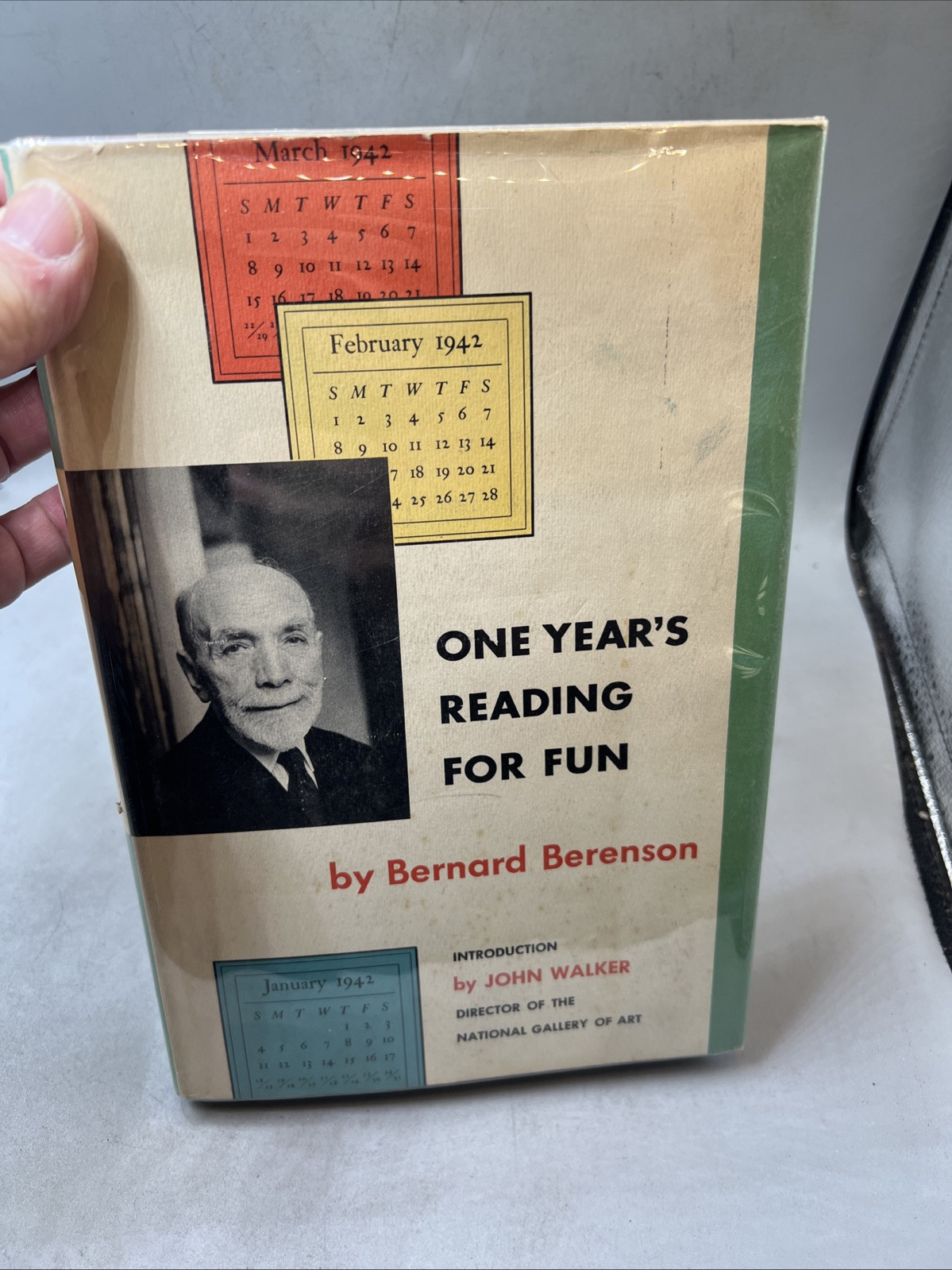 1960 One Year's Reading For Fun by Bernard Berenson HC/DJ First Edition 1960 One Year's Reading For Fun by Bernard Berenson HC/DJ First Edition