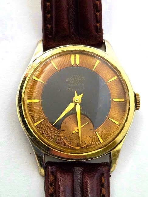 Vintage Enicar Men\'s Wrist Watch, 1950\'s, Vintage Watches