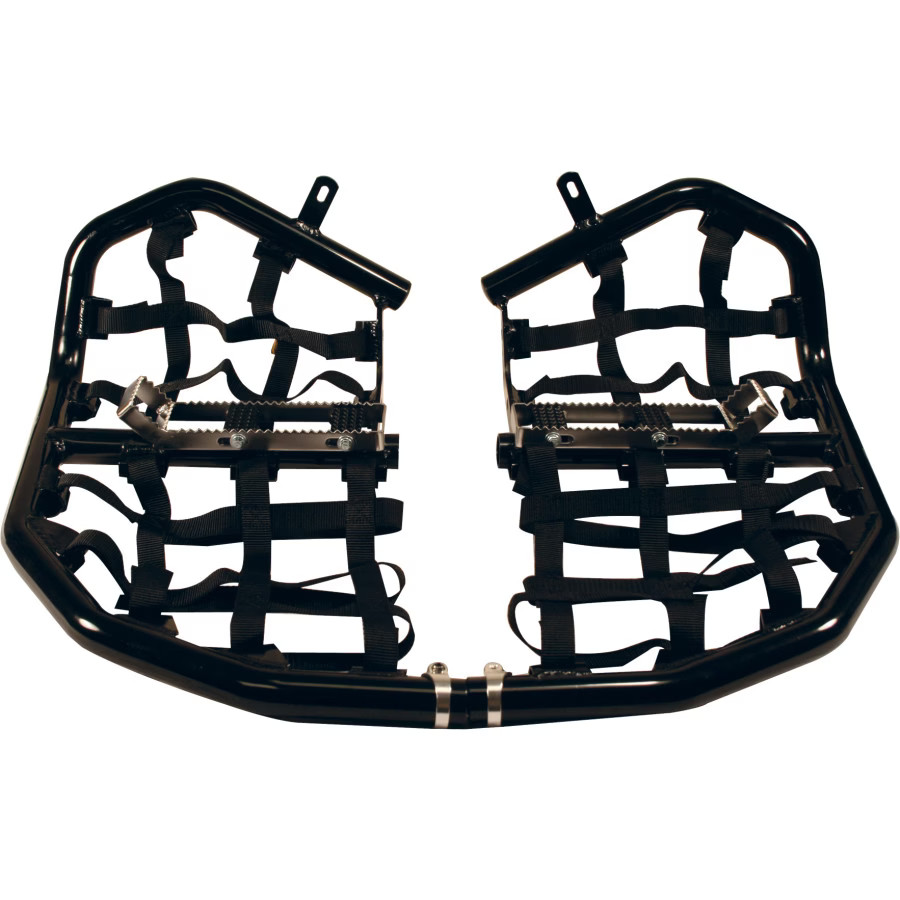 MotoSport Rock T-9 Pro Nerf Bars - Black RNB-199-T9-BK