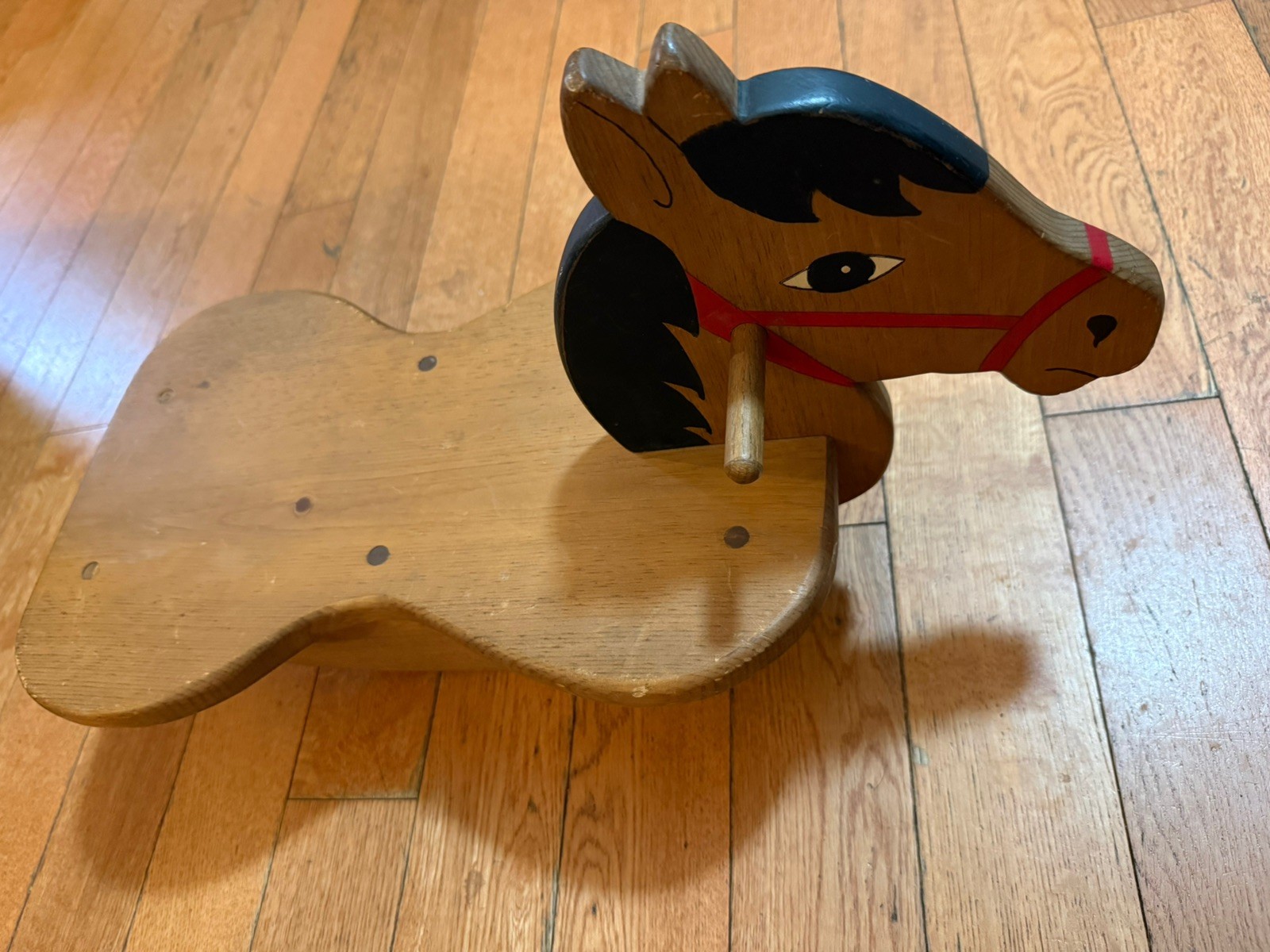 vintage wooden rocking horse seat toy pony wood small child approx 21 vintage wooden rocking horse seat toy pony wood small child approx 21