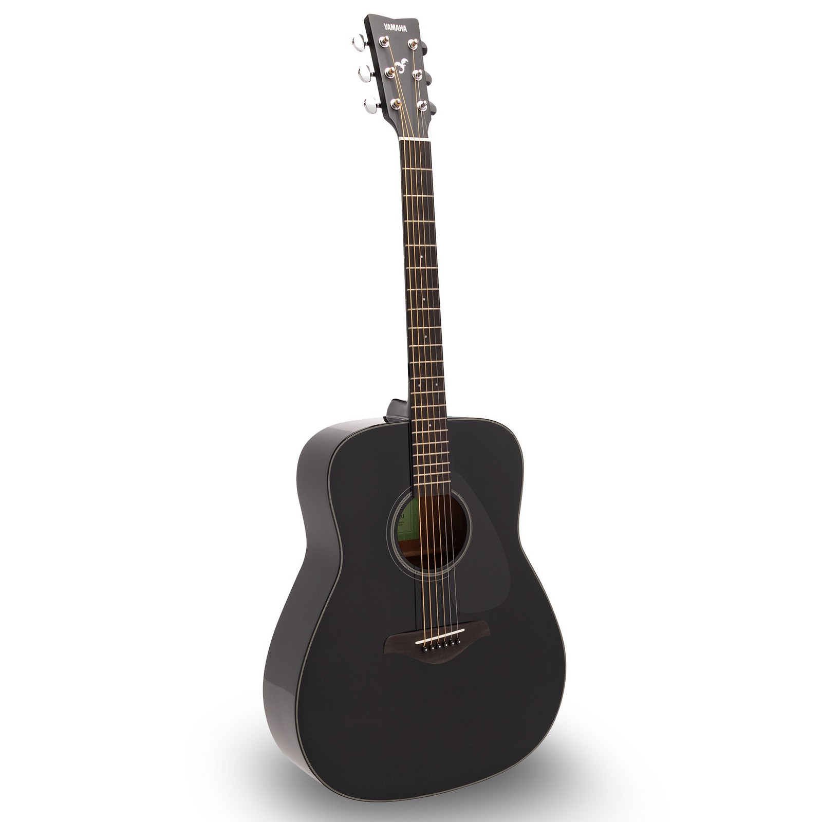 Yamaha FG800J 6-String Acoustic Guitar Solid Spruce Top Black