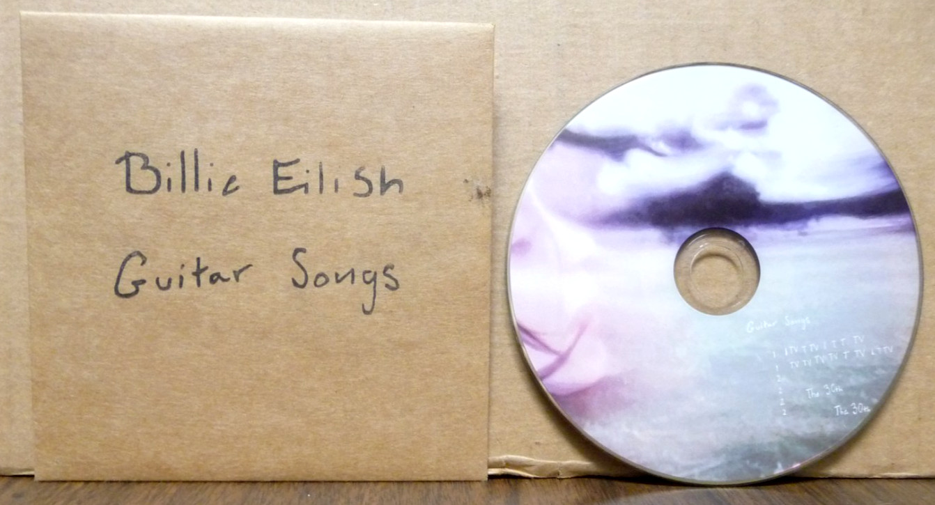 BILLIE EILISH Guitar Songs PROMO ONLY Limited Edition CD Ultra Rare + Bonus CDs BILLIE EILISH Guitar Songs PROMO ONLY Limited Edition CD Ultra Rare + Bonus CDs