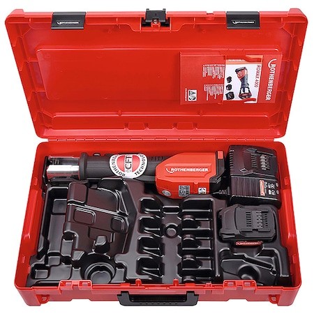 Rothenberger 1000001929 Romax 4000 Standard Press Tool, For 3/8 In To 4 In 18 V Rothenberger 1000001929 Romax 4000 Standard Press Tool, For 3/8 In To 4 In 18 V