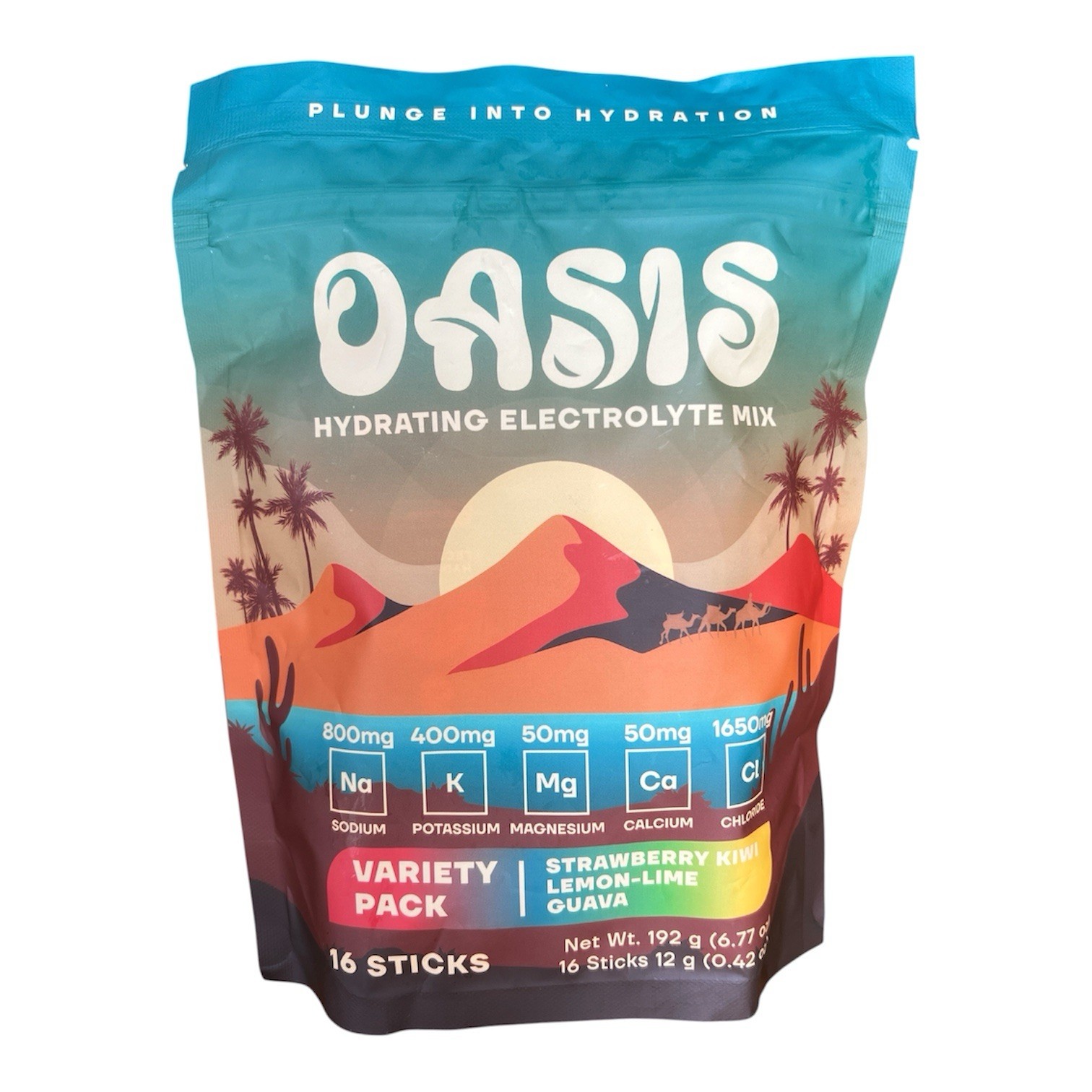 OASIS Electrolyte Drink Mix, 16 Sticks, Variety Pack OASIS Electrolyte Drink Mix, 16 Sticks, Variety Pack