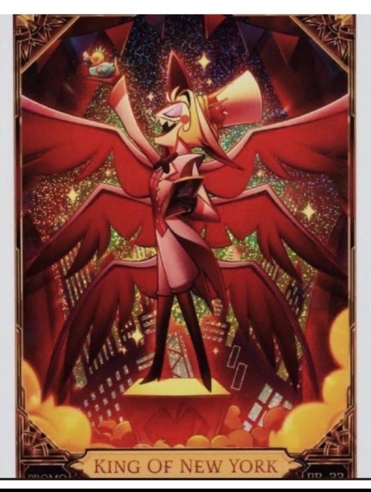 Hazbin Hotel Lucifer King of New York Promo Card New York Comic Con 2026 Presale Hazbin Hotel Lucifer King of New York Promo Card New York Comic Con 2026 Presale