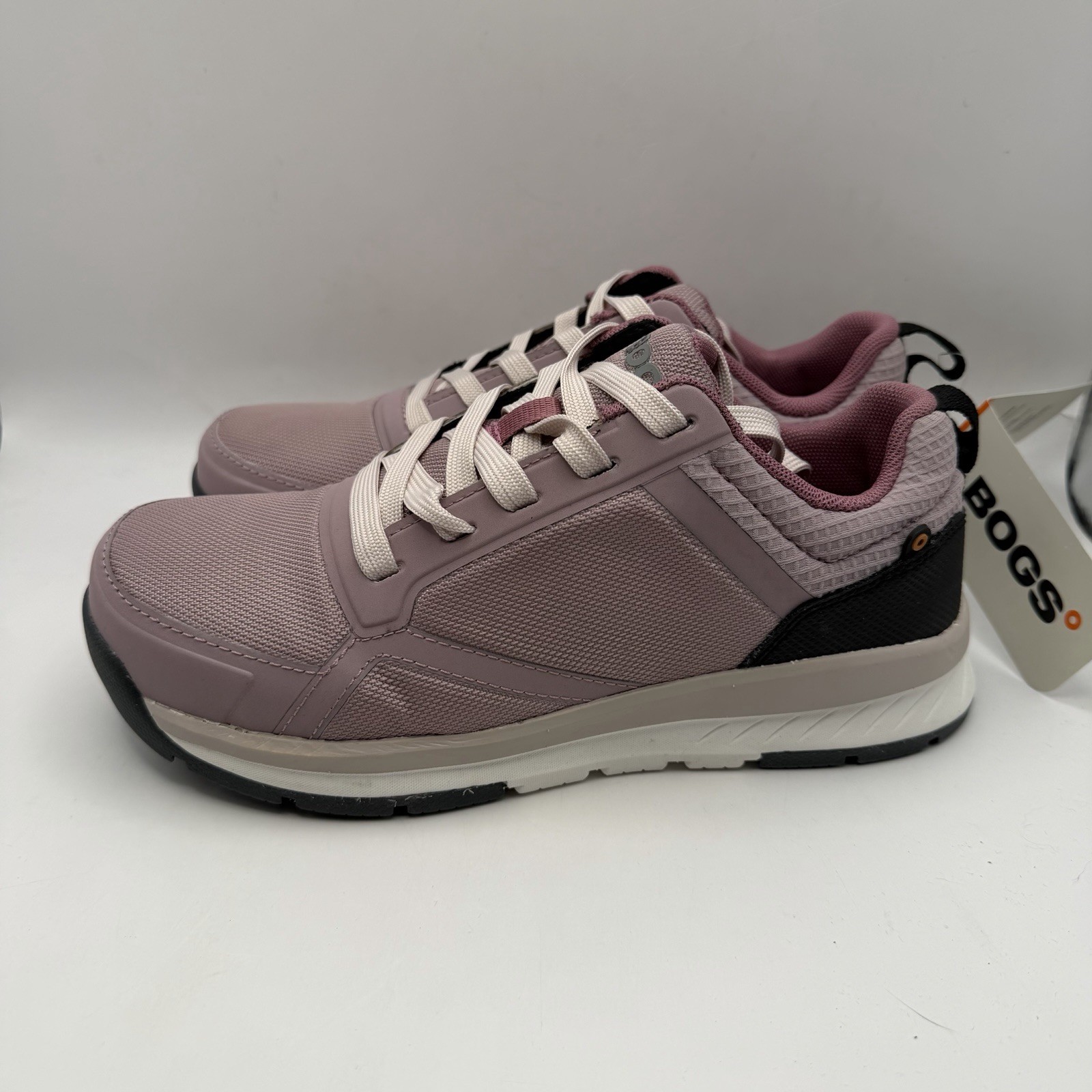 NEW Bogs Sandstone Lo CT Womens Sz 7.5 Misty rose Pink Composite Toe Safety Shoe NEW Bogs Sandstone Lo CT Womens Sz 7.5 Misty rose Pink Composite Toe Safety Shoe