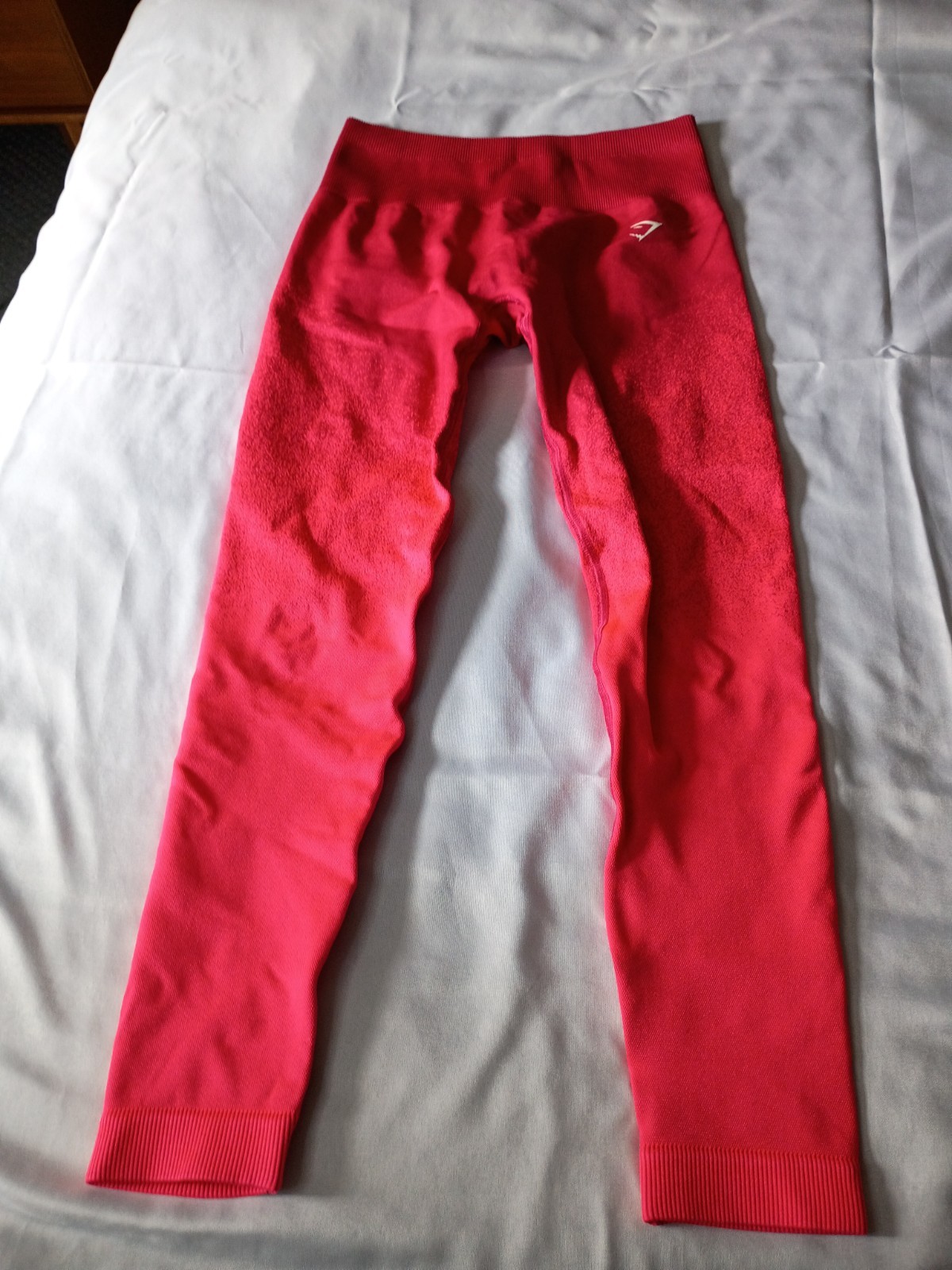 Gymshark Women\'s Pinkish Red Adapt Ombre Leggings Size Small