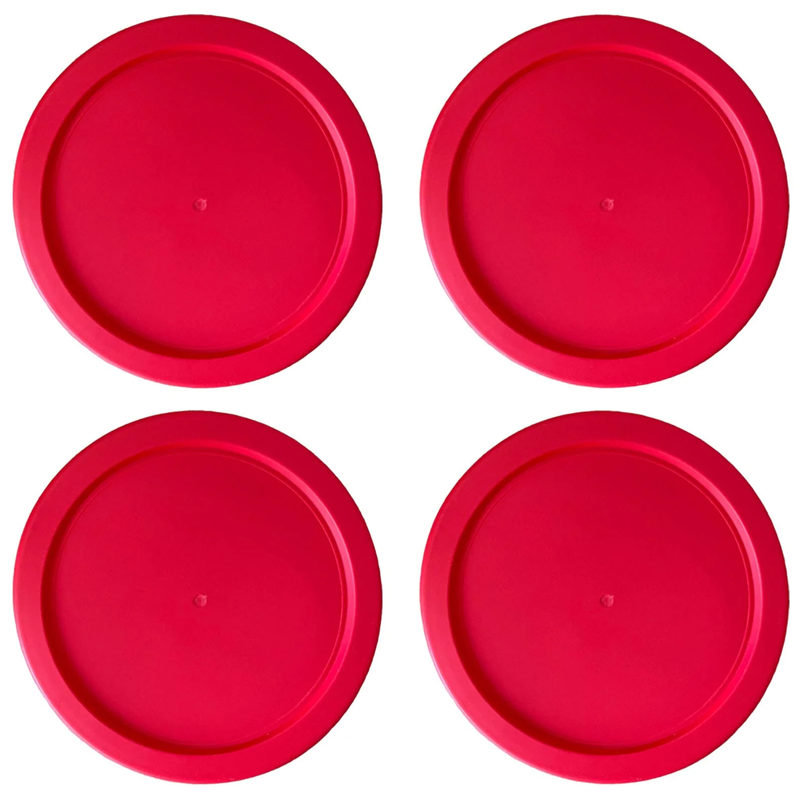 Replacement Lids fits Pyrex 4-Cup Round Glass Cover for 7201-PC Red 4 Pack Replacement Lids fits Pyrex 4-Cup Round Glass Cover for 7201-PC Red 4 Pack
