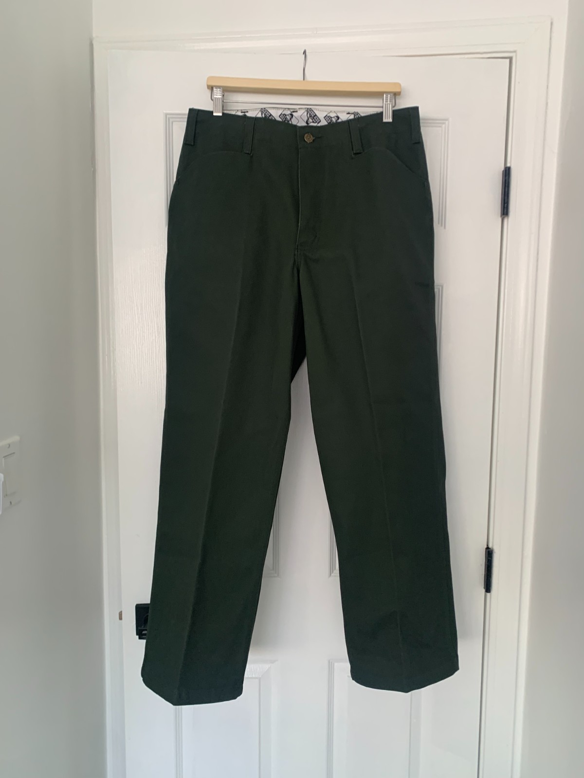 Ben Davis - Original Ben\'s Cotton Twill Pants / 34W x 30L / Olive / Brand new