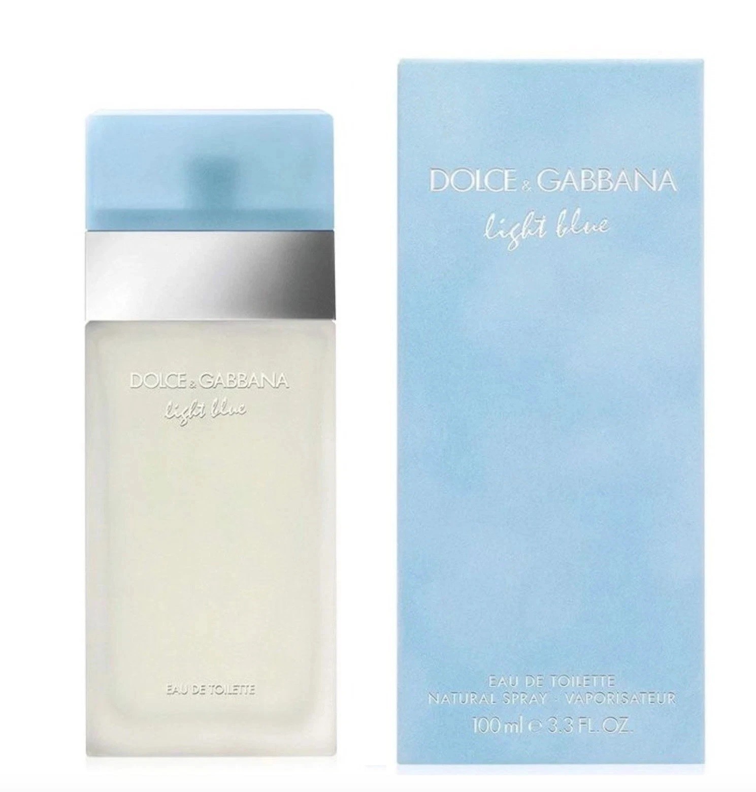 Light Blue by Dolce & Gabbana 3.3 oz Eau De Toilette Spray Women\'s New & Sealed Light Blue by Dolce & Gabbana 3.3 oz Eau De Toilette Spray Women\'s New & Sealed