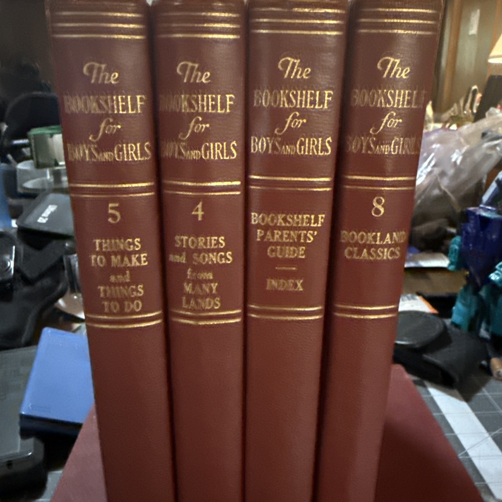 Vintage 1958 The Bookshelf for Boys and Girls University Society Book Lot