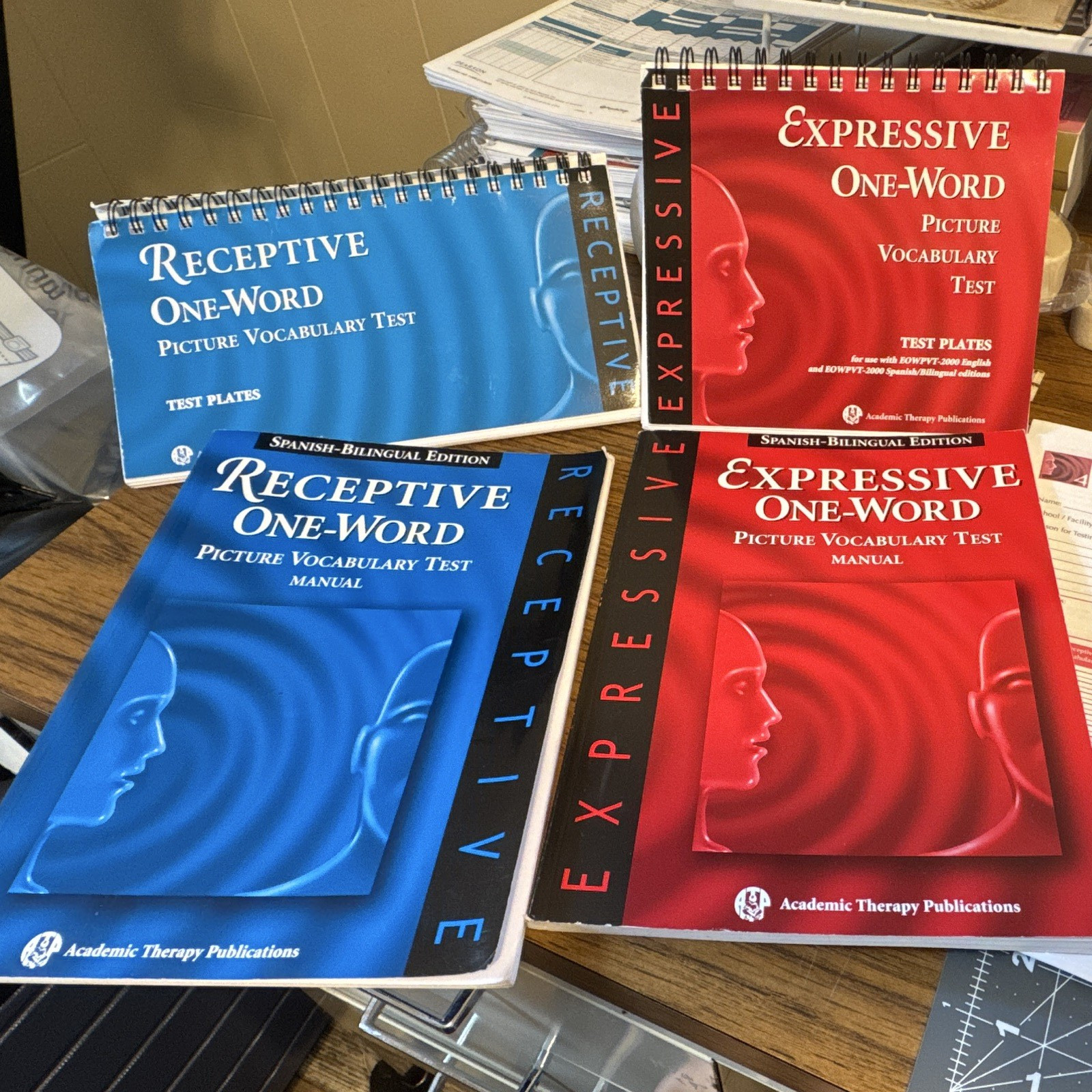 Receptive & Expressive One-Word Picture Vocabulary Test Manual Spiral 2000