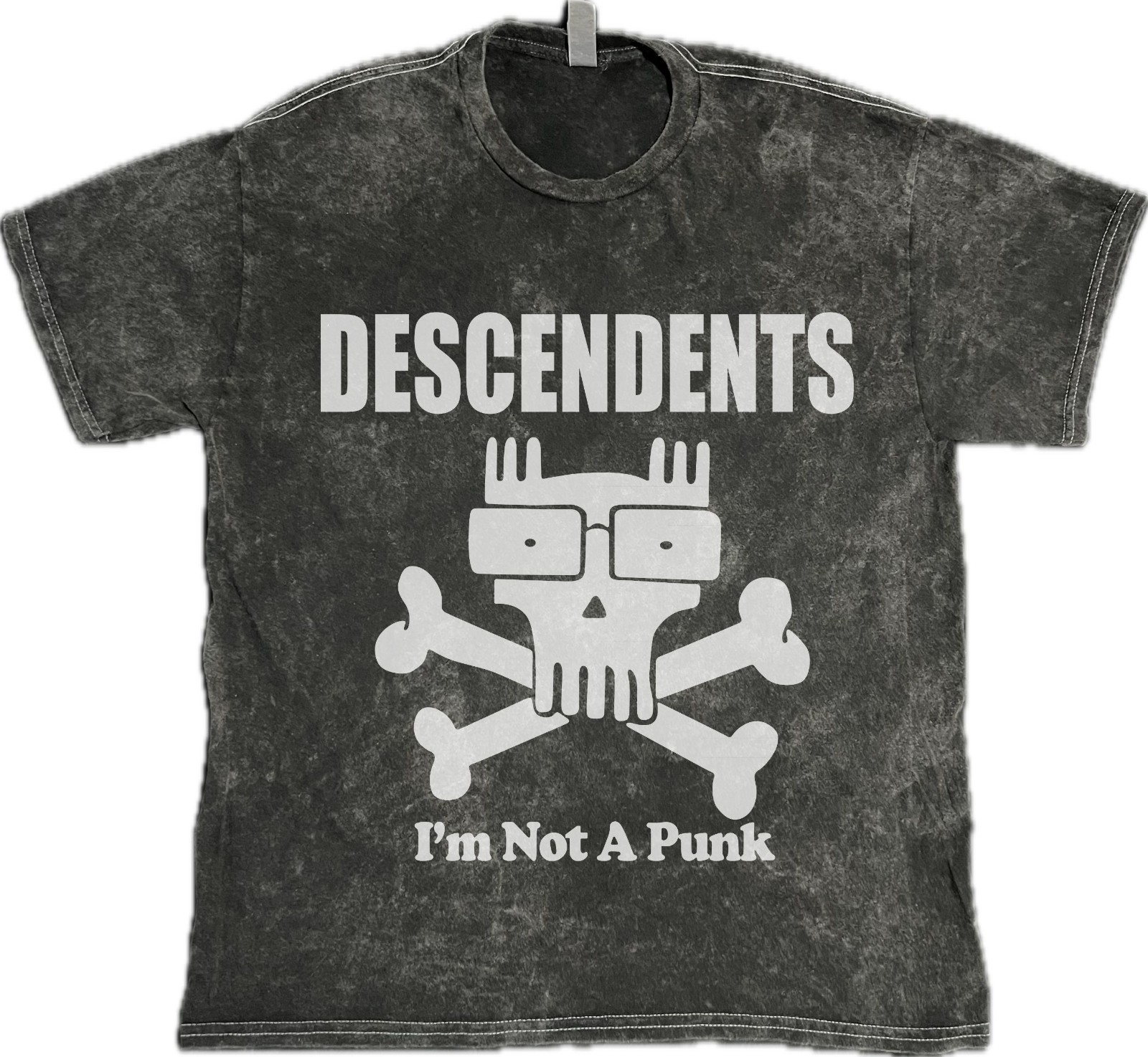 Descendents I\'m Not A Punk T-Shirt Punk Rock Music Mineral Vintage Washed Tee Descendents I\'m Not A Punk T-Shirt Punk Rock Music Mineral Vintage Washed Tee