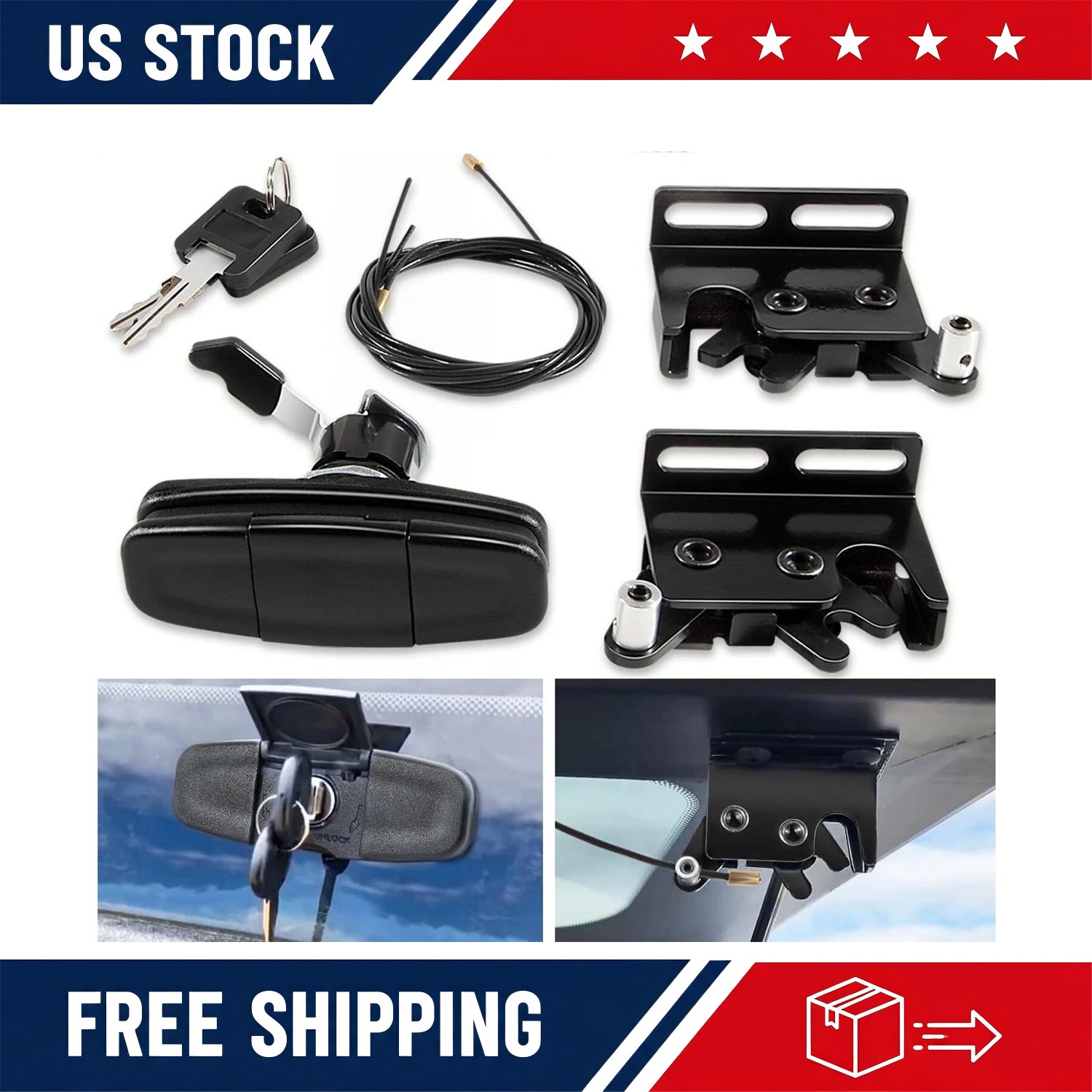 FOR Leer Truck Cap and Tonneau Cover Twist Lock / Handle & Latches 83515/83514