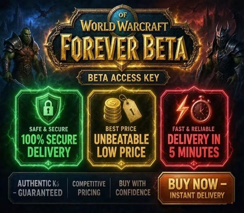 World of Warcraft: Forever Beta Key Code✅WoW Global✅Fast Delivery🔥Virtual Item