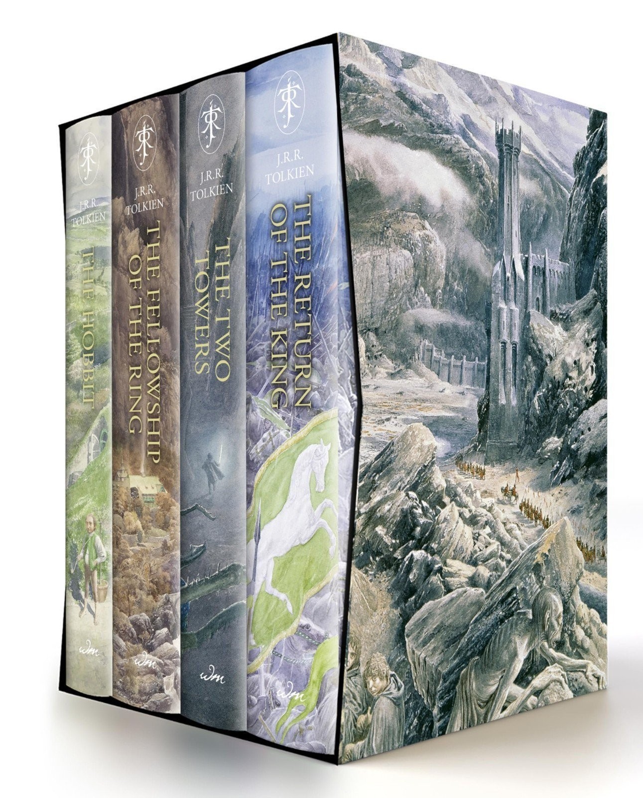 The Hobbit & The Lord of the Rings Illustrated by Alan Lee Box Set:...