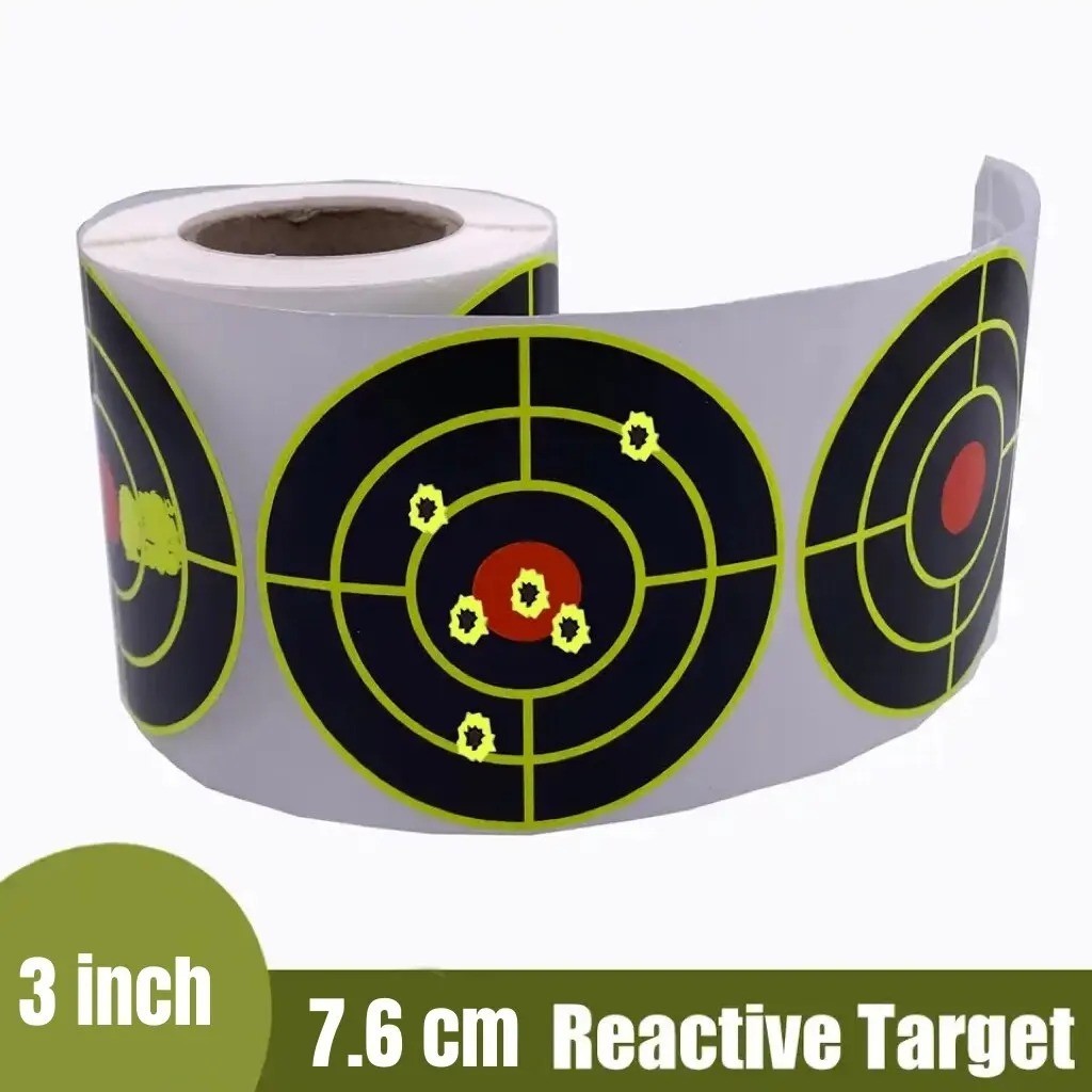 250Pcs Splatter Target Stickers 3
