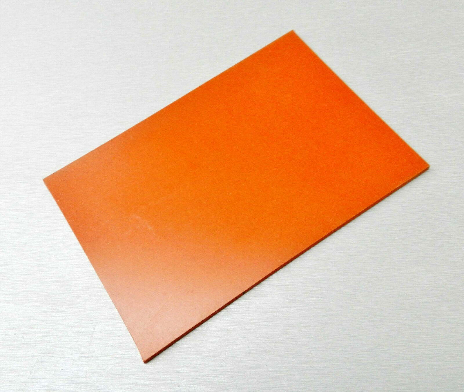 Silicone Rubber Pad High Temp Solid Sheet Red/Orange Commercial 4