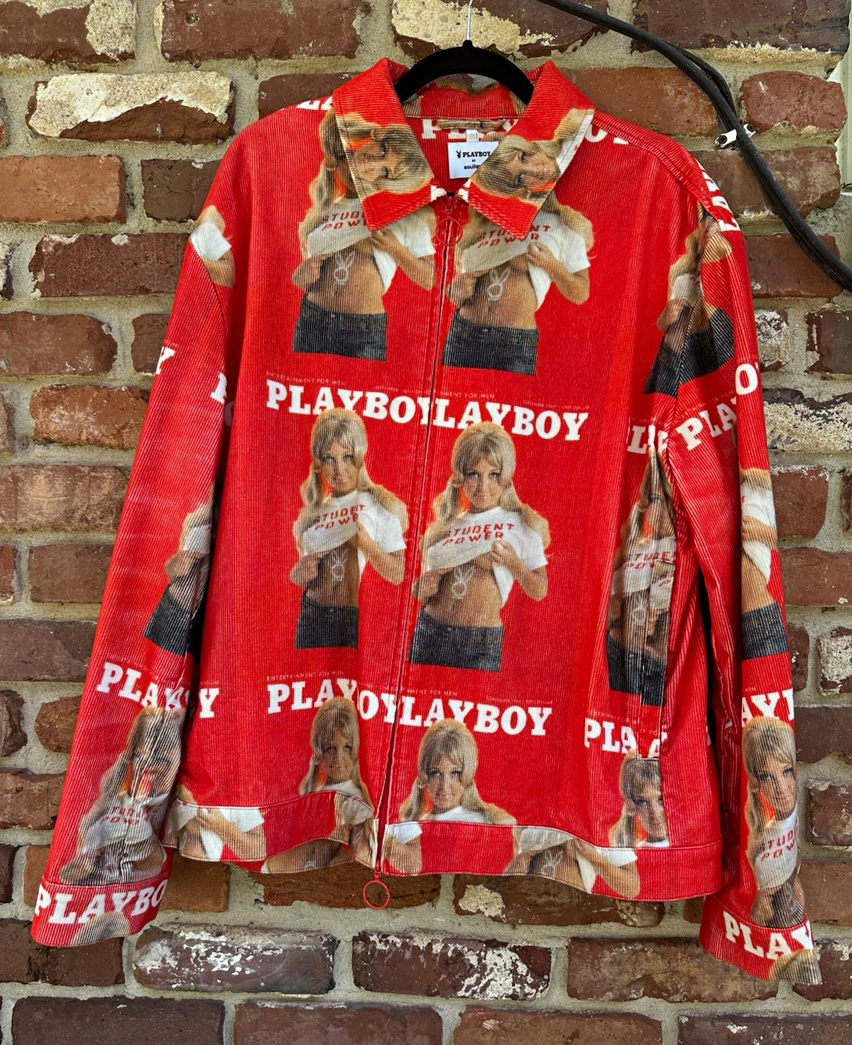 PLAYBOY by Soulland Corduroy Trucker Jacket