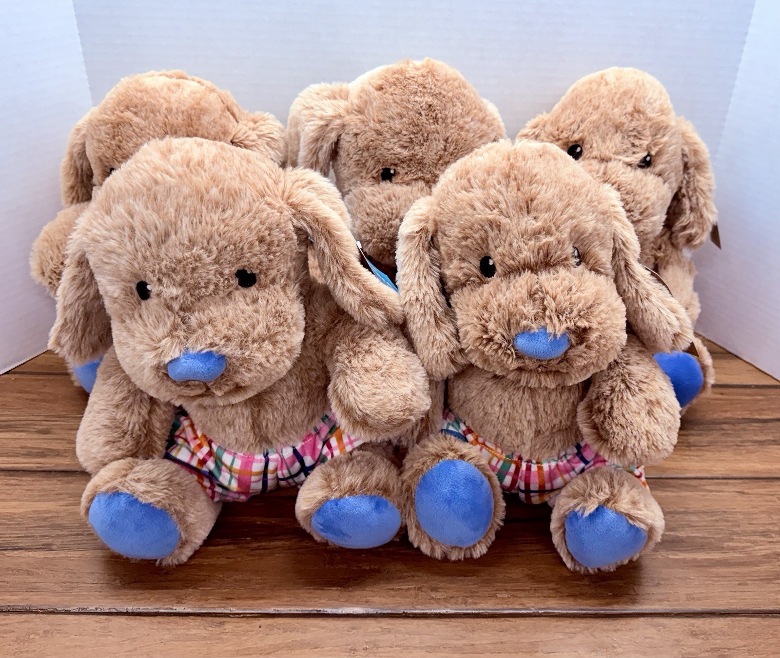 Lot Of 5 2025 Petsmart Dog Toy Stuffed Chance The Dog Squeaky Chew Plush 11\