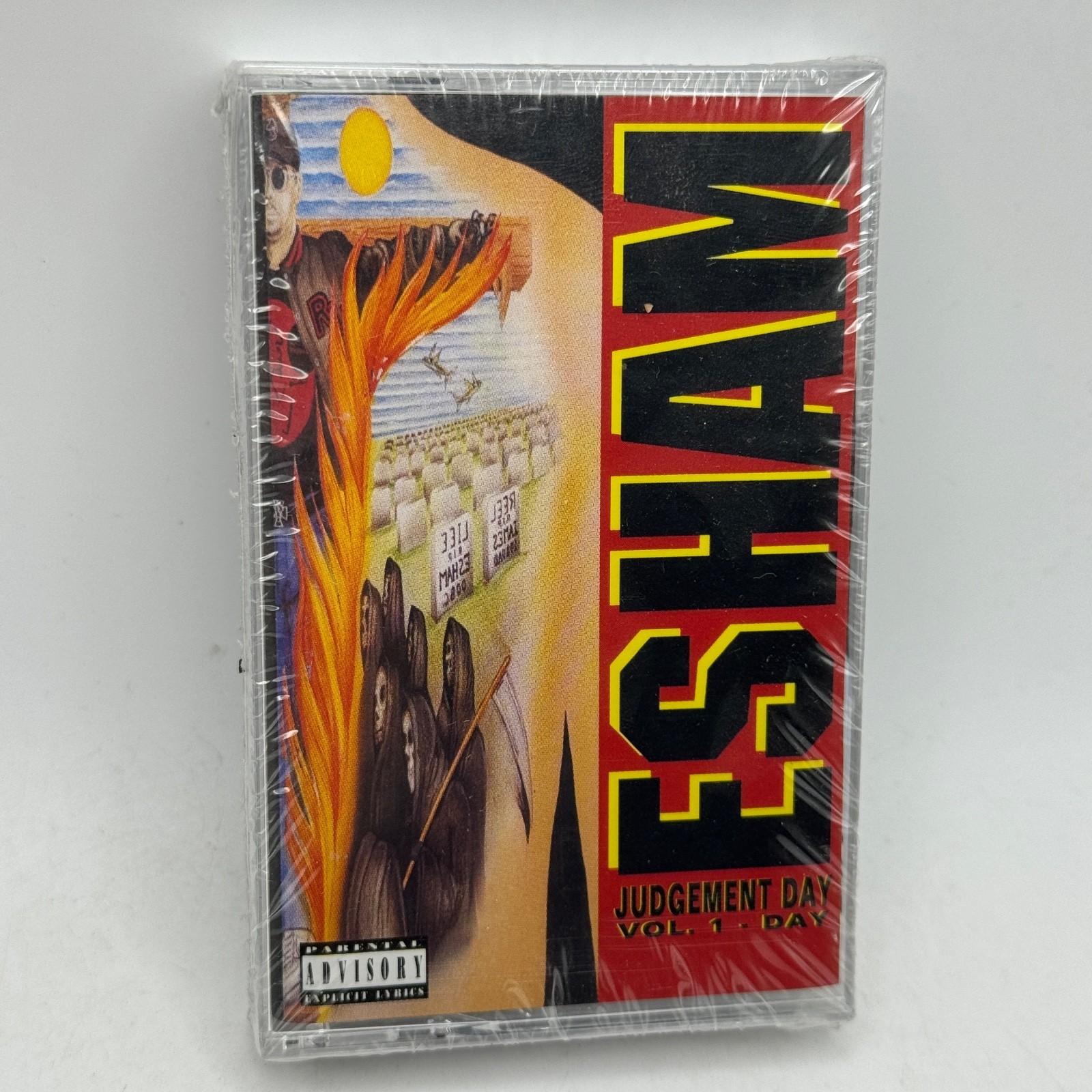 Esham – Judgement Day (Vol. 1 - Day) Cassette Overcore  Hip Hop 2000 SEALED NOS