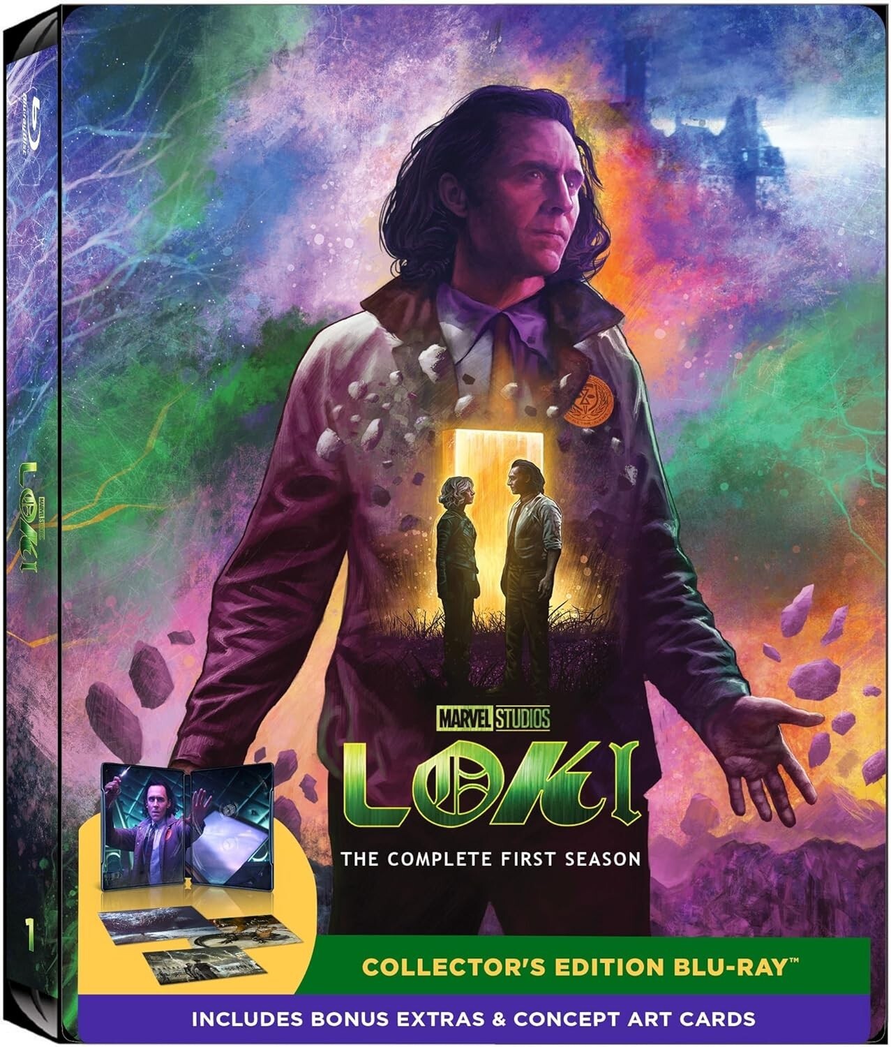BLURAY - LOKI SEASON 1 STEELBOOK