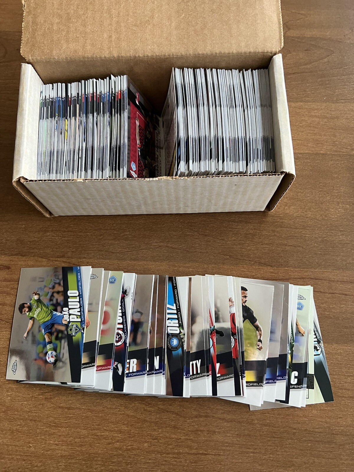 2022 Topps Chrome MLS Complete Full Base Set Aaronson Almada 200 Soccer Cards