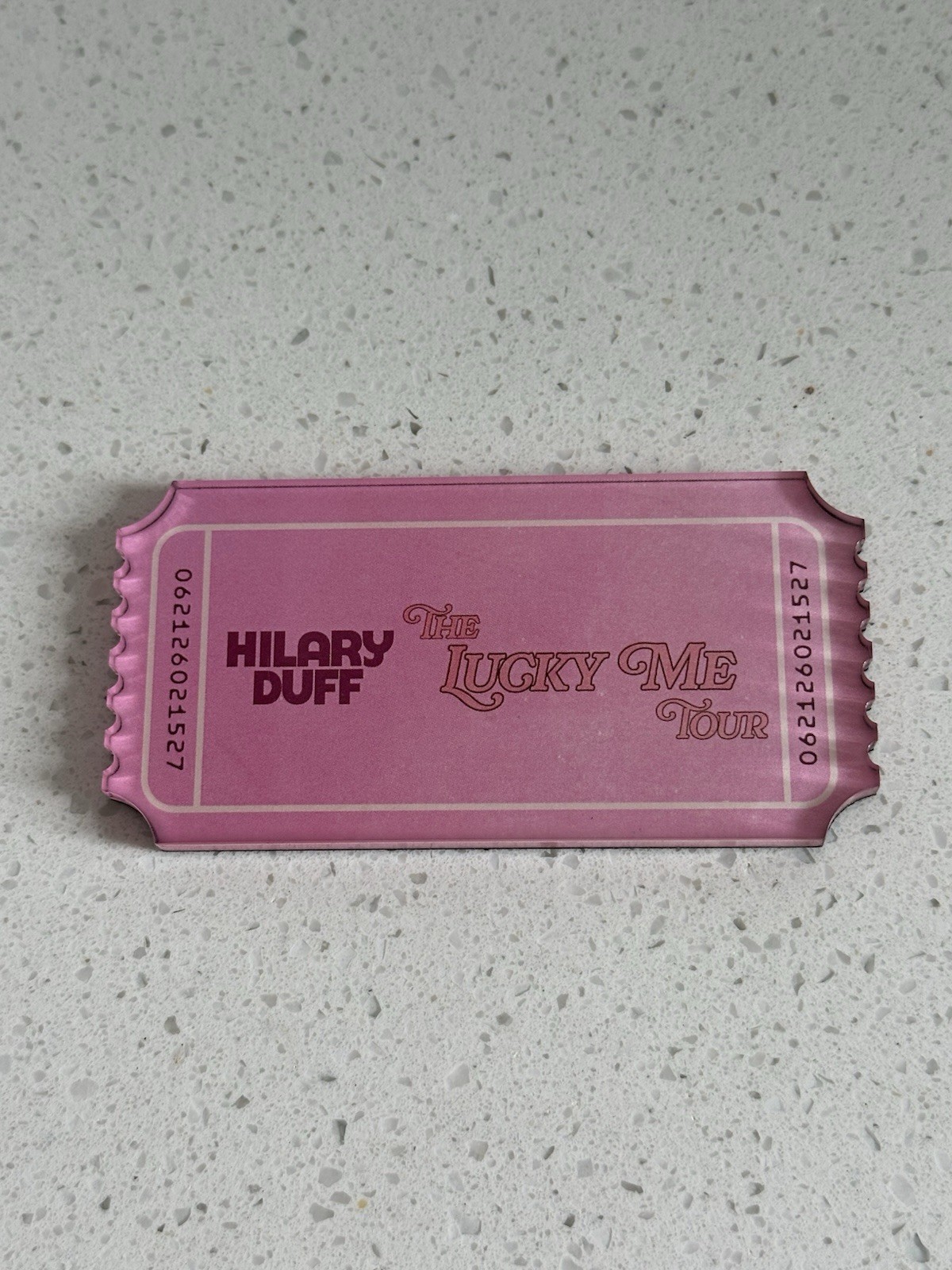 Hilary Duff Magnet - The Lucky Me Tour 2026 Hilary Duff Magnet - The Lucky Me Tour 2026
