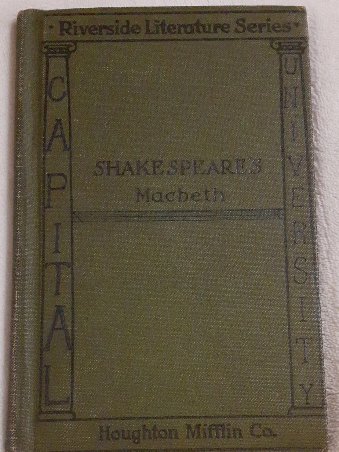 Shakespeare\'s Macbeth - 1911 - Riverside Literature Series - Houghton Mifflin Co