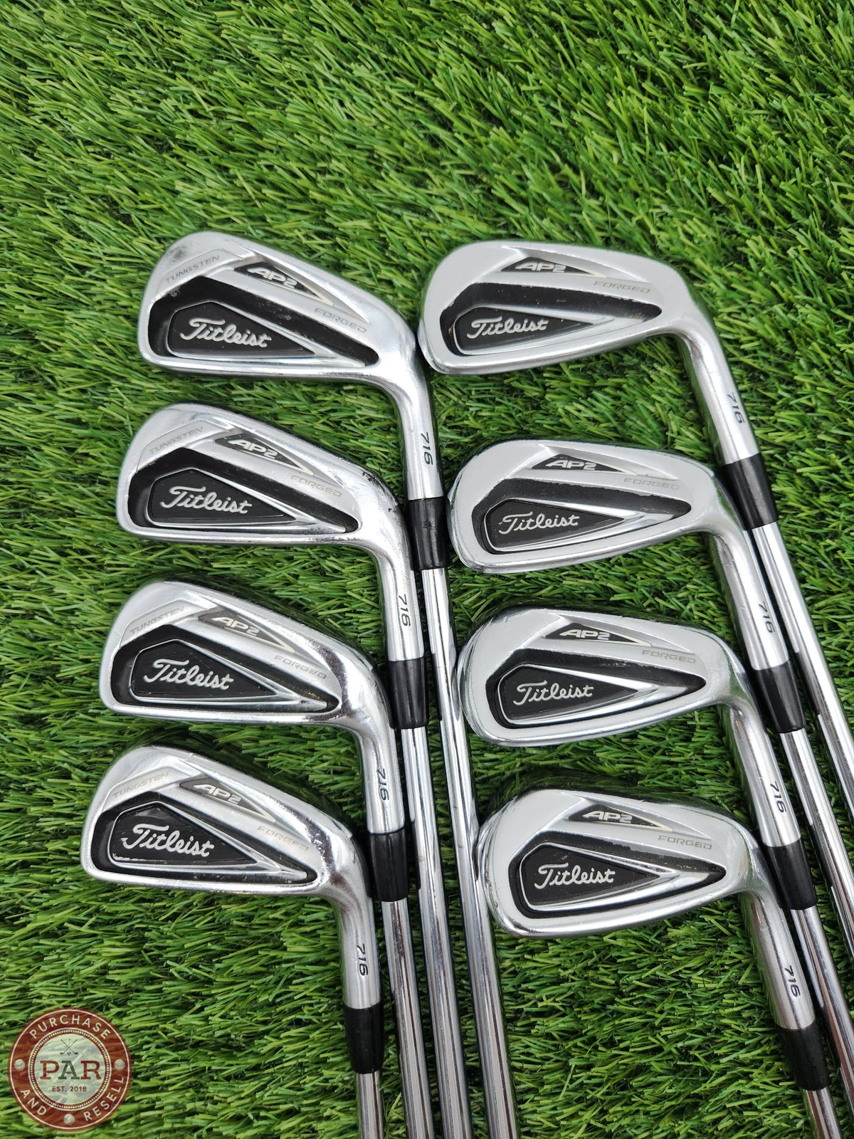 2015 TITLEIST 716 AP2 IRON SET 4-GW STIFF PROJECTX RIFLE PRECISION 6.0 GOOD