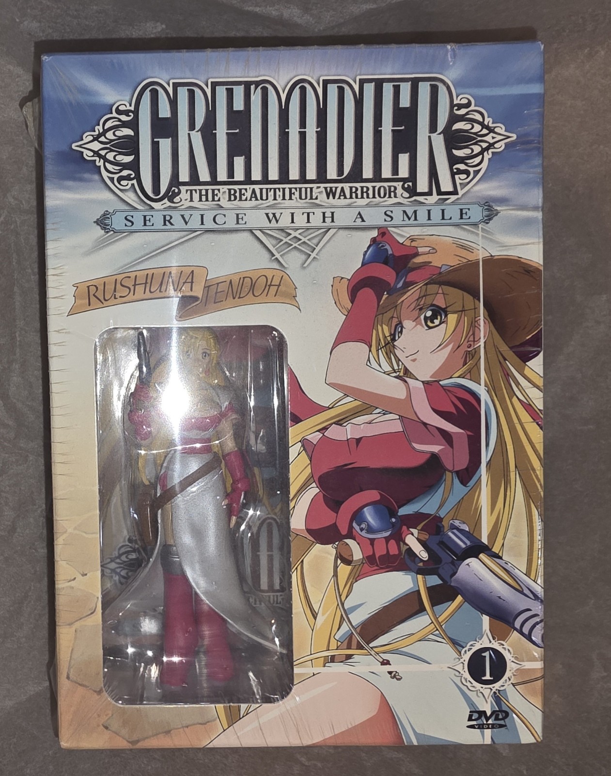 Grenadier: Service With a Smile Vol 1 Collectors box w/Figure NEW Extremely RARE Grenadier: Service With a Smile Vol 1 Collectors box w/Figure NEW Extremely RARE