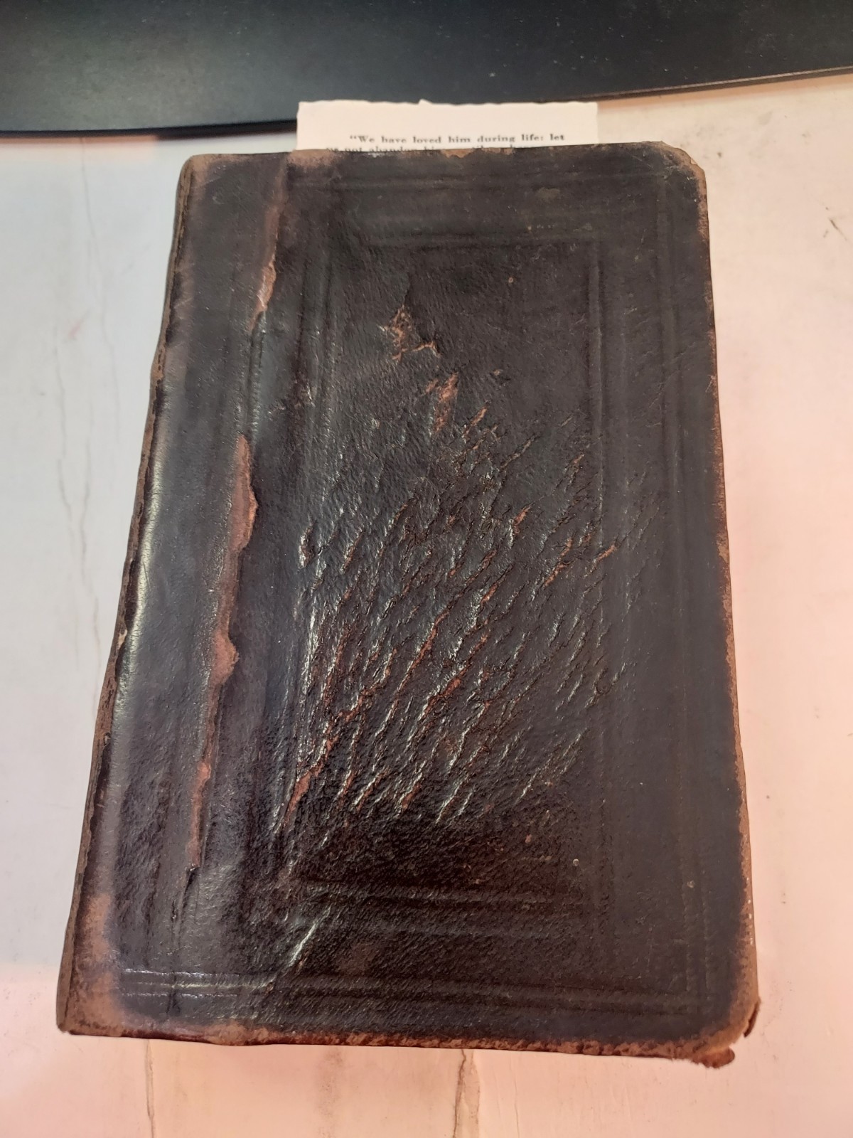 Antique 1887 -ZLOTY OLTARZ -Bible Prayer Book HC Leather Czechoslovakia / Poland Antique 1887 -ZLOTY OLTARZ -Bible Prayer Book HC Leather Czechoslovakia / Poland