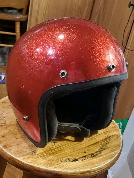 Vintage Lear Seagler Bon-Aire Ba-71 Open Face Motorcycle Helmet 3-74 Vintage Lear Seagler Bon-Aire Ba-71 Open Face Motorcycle Helmet 3-74