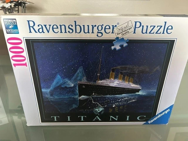 Ravensburger 1000 Pieces Jigsaw Puzzle \'Titantic\' 2012 Night Vintage
