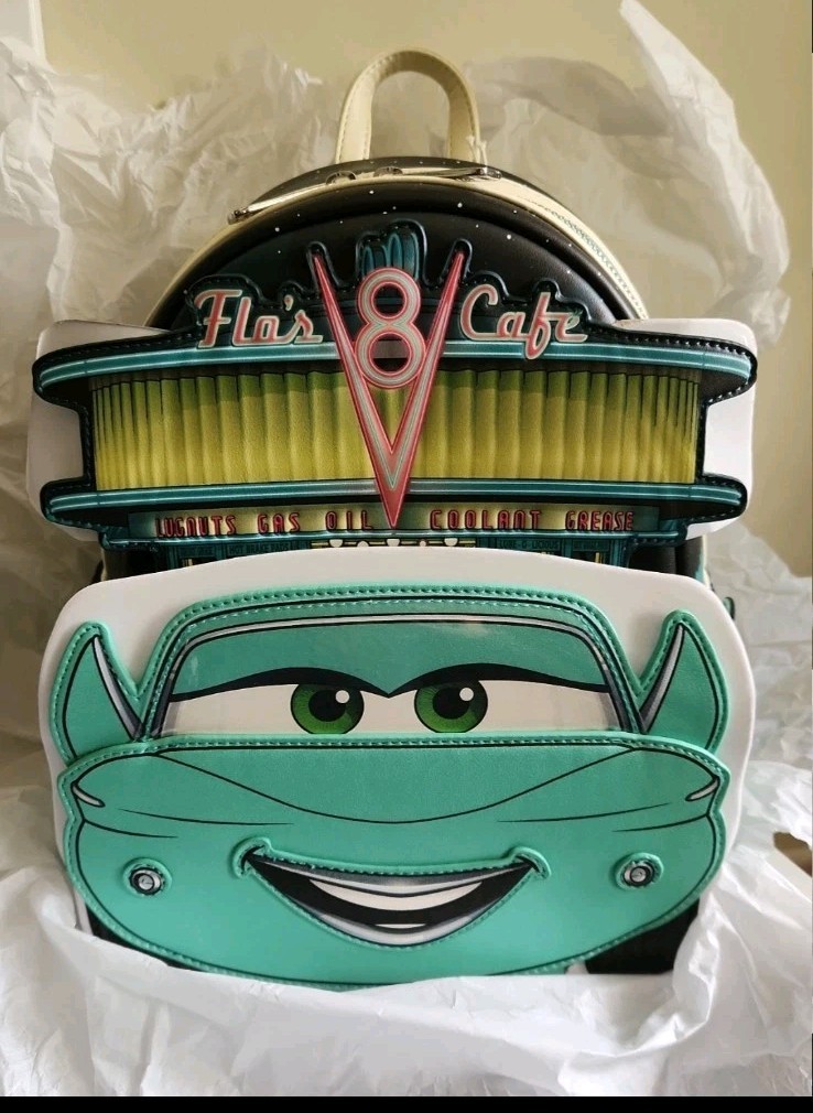 Pixar Cars FLO LOUNGEFLY NWT\'S Pixar Cars FLO LOUNGEFLY NWT\'S