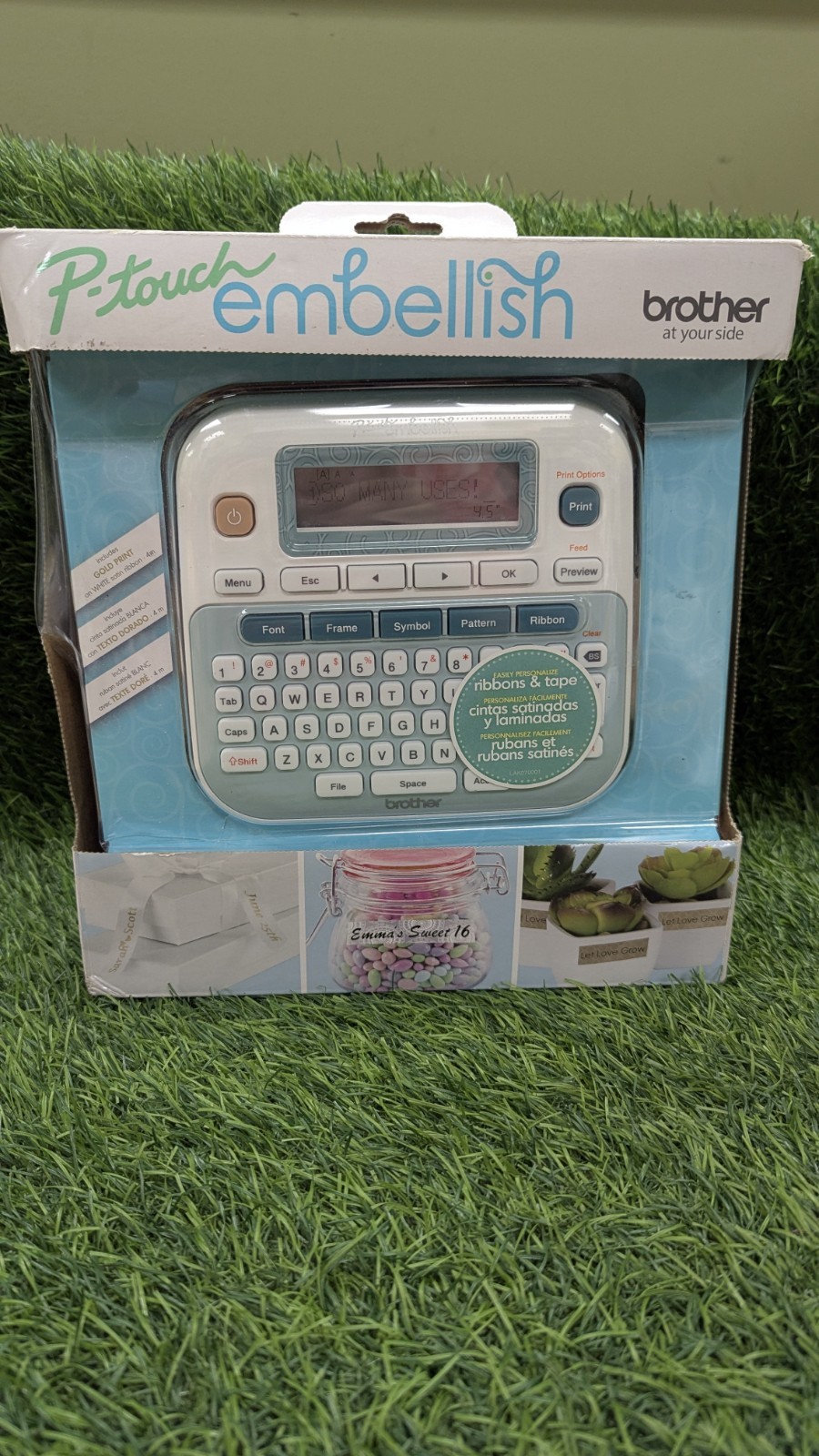 Brother P-Touch Embellish Label Maker For Ribbons & Labels BRAND NEW NIB Brother P-Touch Embellish Label Maker For Ribbons & Labels BRAND NEW NIB