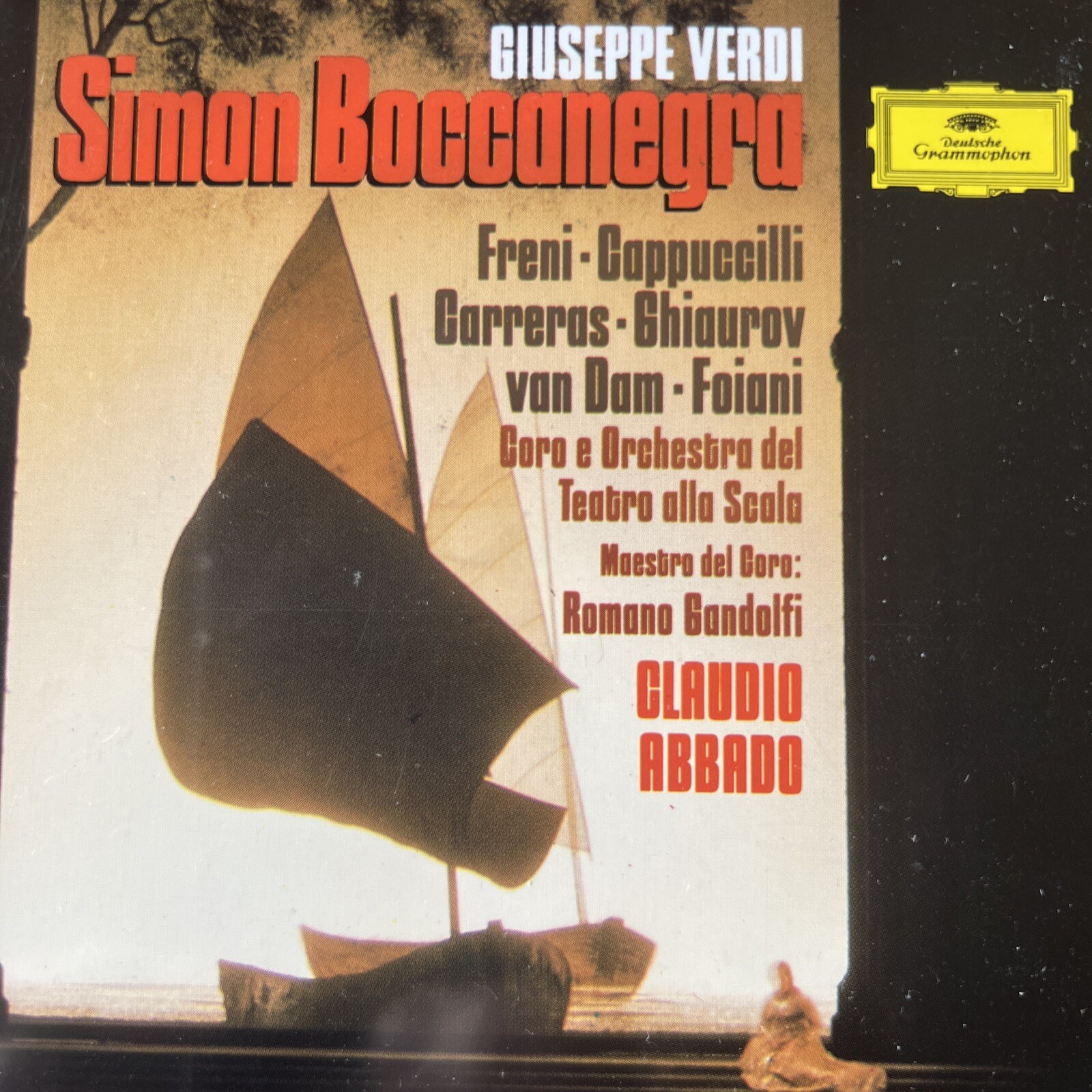 Verdi: Simon Boccanegra CD, 2 Discs, Deutsche Gramophone Claudio Abbado