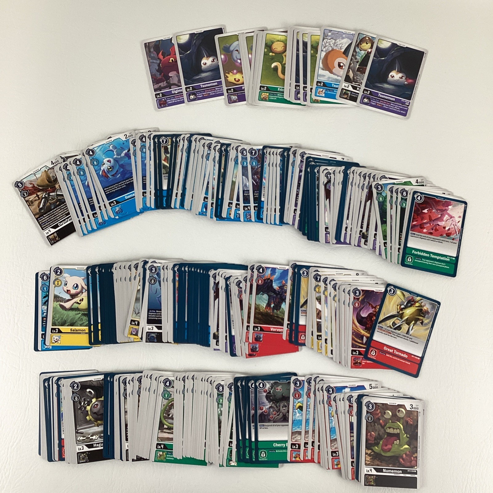 Digimon Card Game Double Diamond Set Kinkamon Pagumon Duramon Monodramon Lot