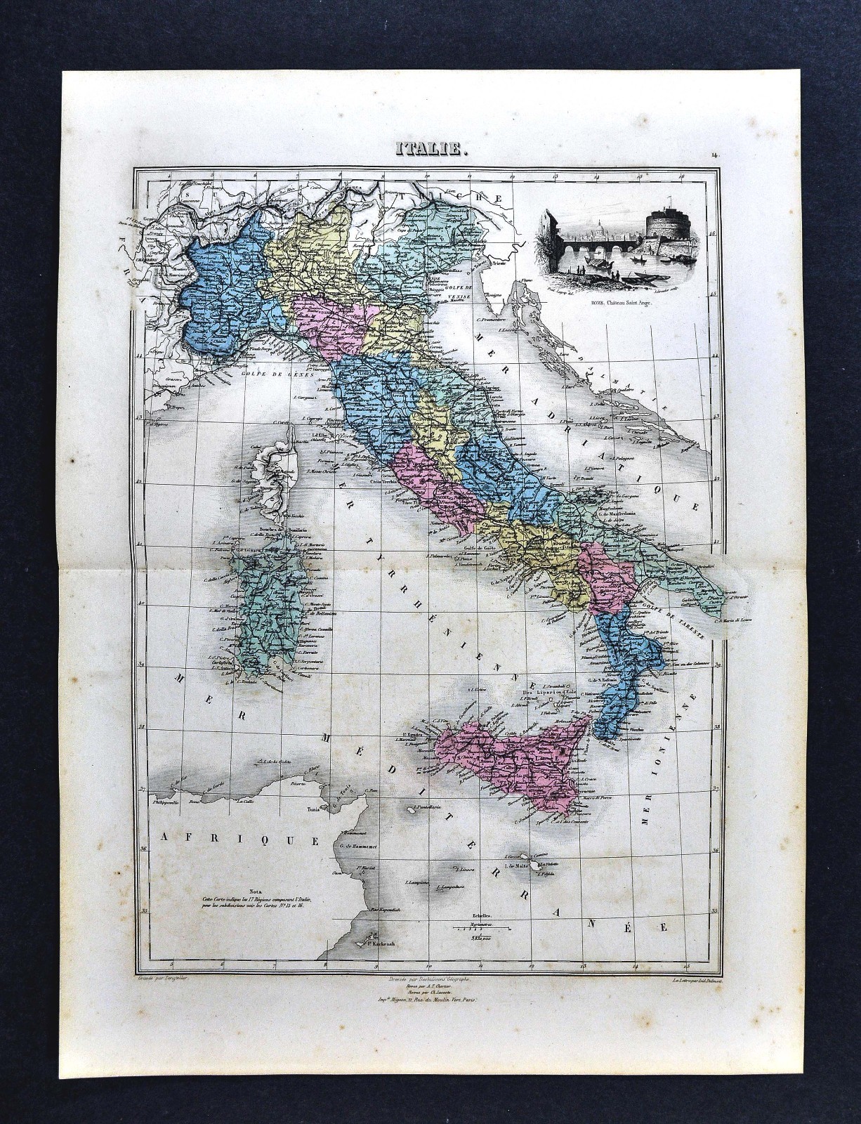 1877 Migeon - Italy Vatican Sicily Florence Venice Naples Pisa Milan - Rome View