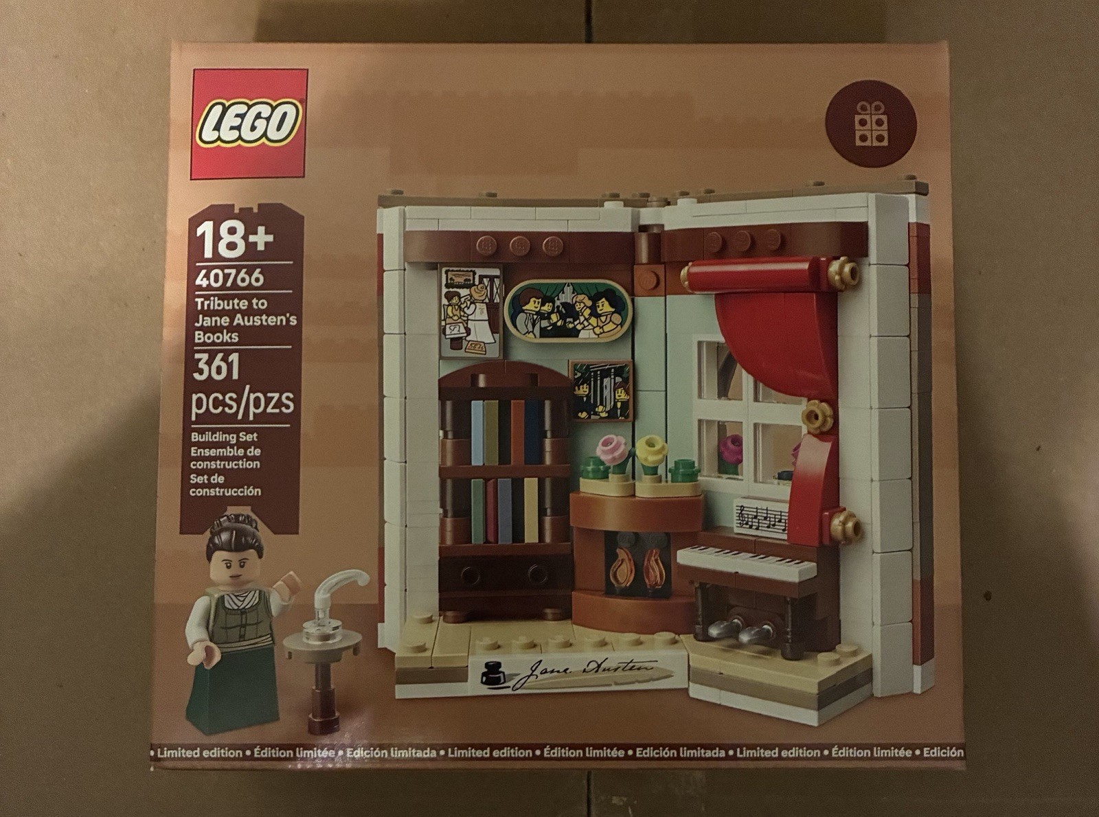 LEGO 40766 Tribute to Jane Austen's Books Limited Edition GWP - NEW SEALED LEGO 40766 Tribute to Jane Austen's Books Limited Edition GWP - NEW SEALED