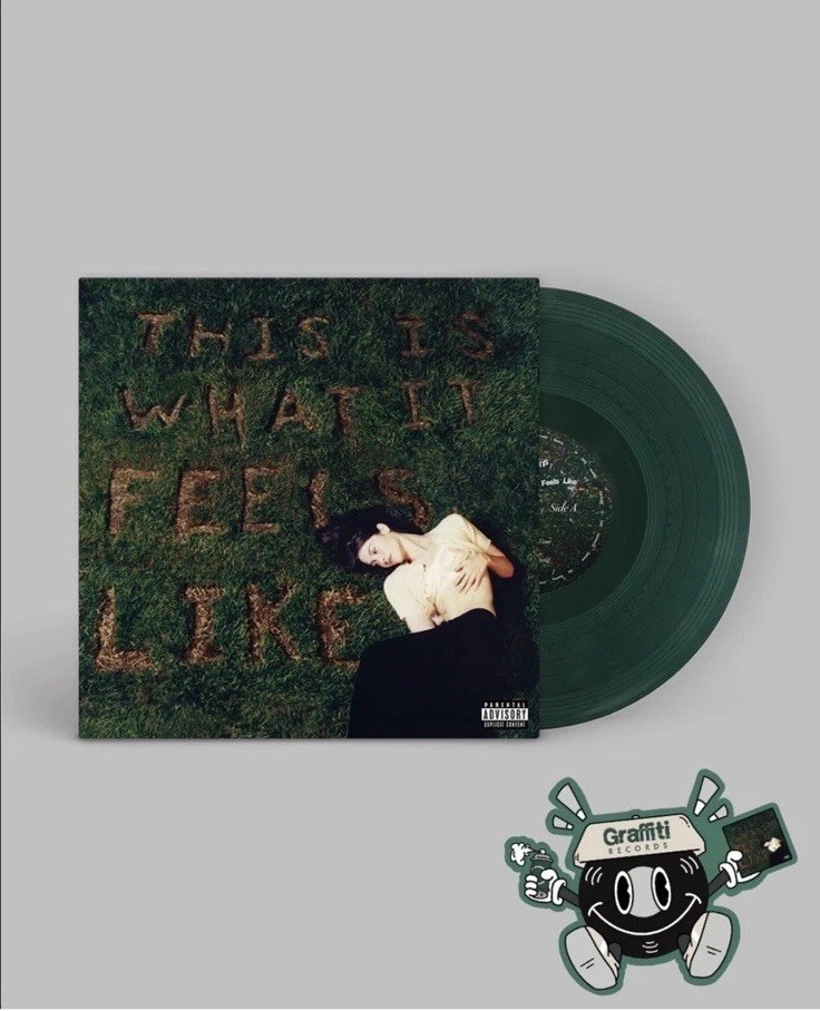 Gracie Abrams This Is What It Feels Like LP Pop Vinyl Record GrassGreen PRESALE Gracie Abrams This Is What It Feels Like LP Pop Vinyl Record GrassGreen PRESALE